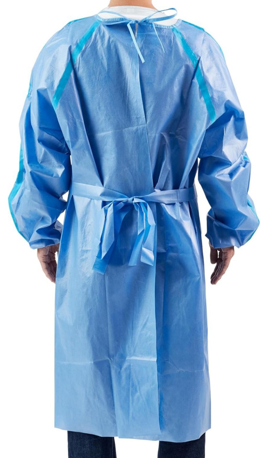 Cardinal Health™ Full Coverage Chemotherapy Gown, Medium, 9200M, Case of 100