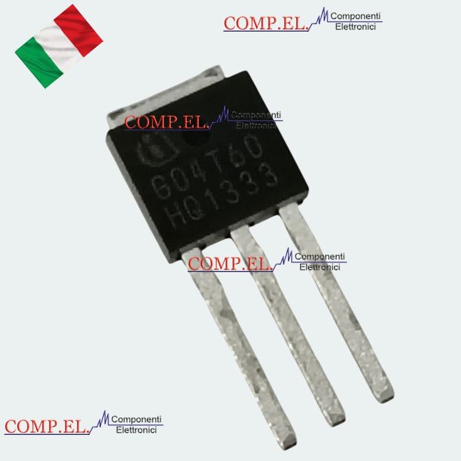G04T60 N-Channel IGBT 600V 4A 42W 5US 04N60T TO-251 Original X Bimbi