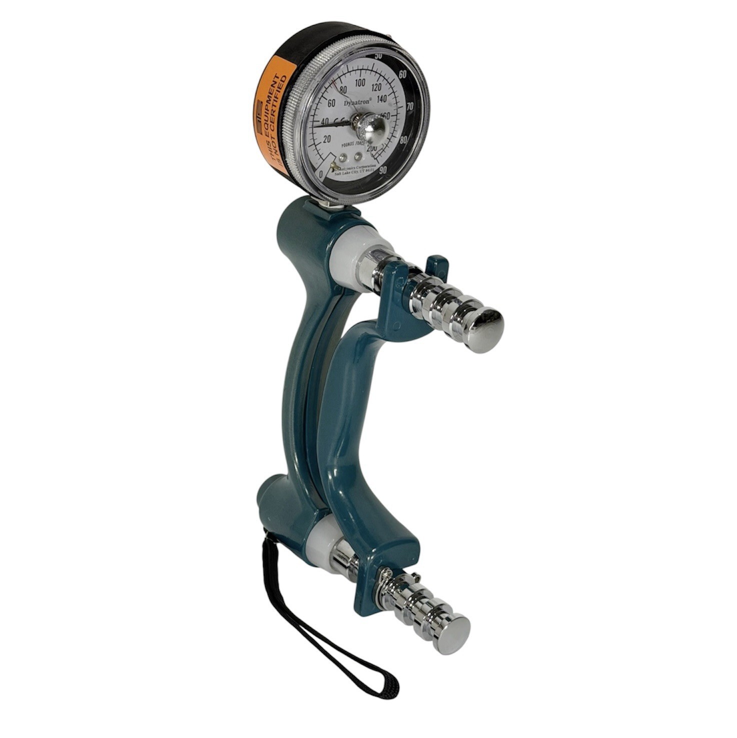 Dynatron Hydraulic Hand Dynamometer – 200 lbs. / 91 kg Dial Gauge