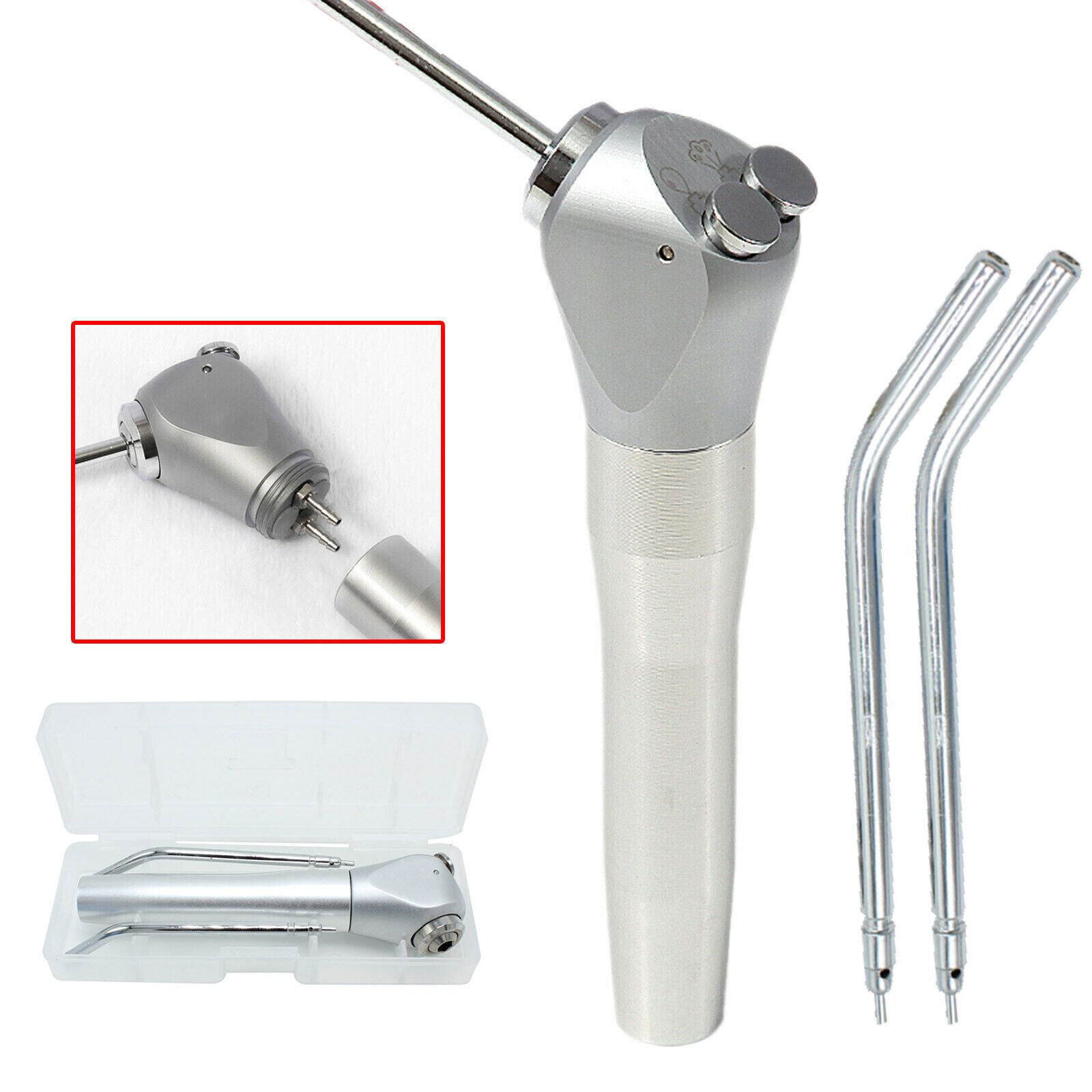 Dental Air Water Spray Triple Syringe 3 Way Handpiece Nozzles/Tips/Tubes/Sleeves