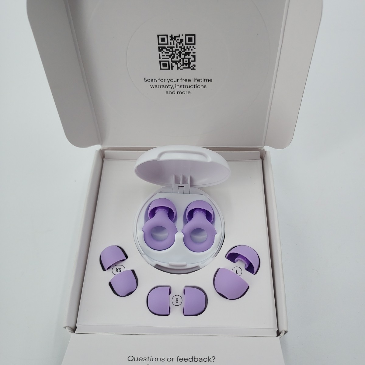 Loop Quiet 2 Ear Plugs for Noise Reduction 14 Rating – Violet
