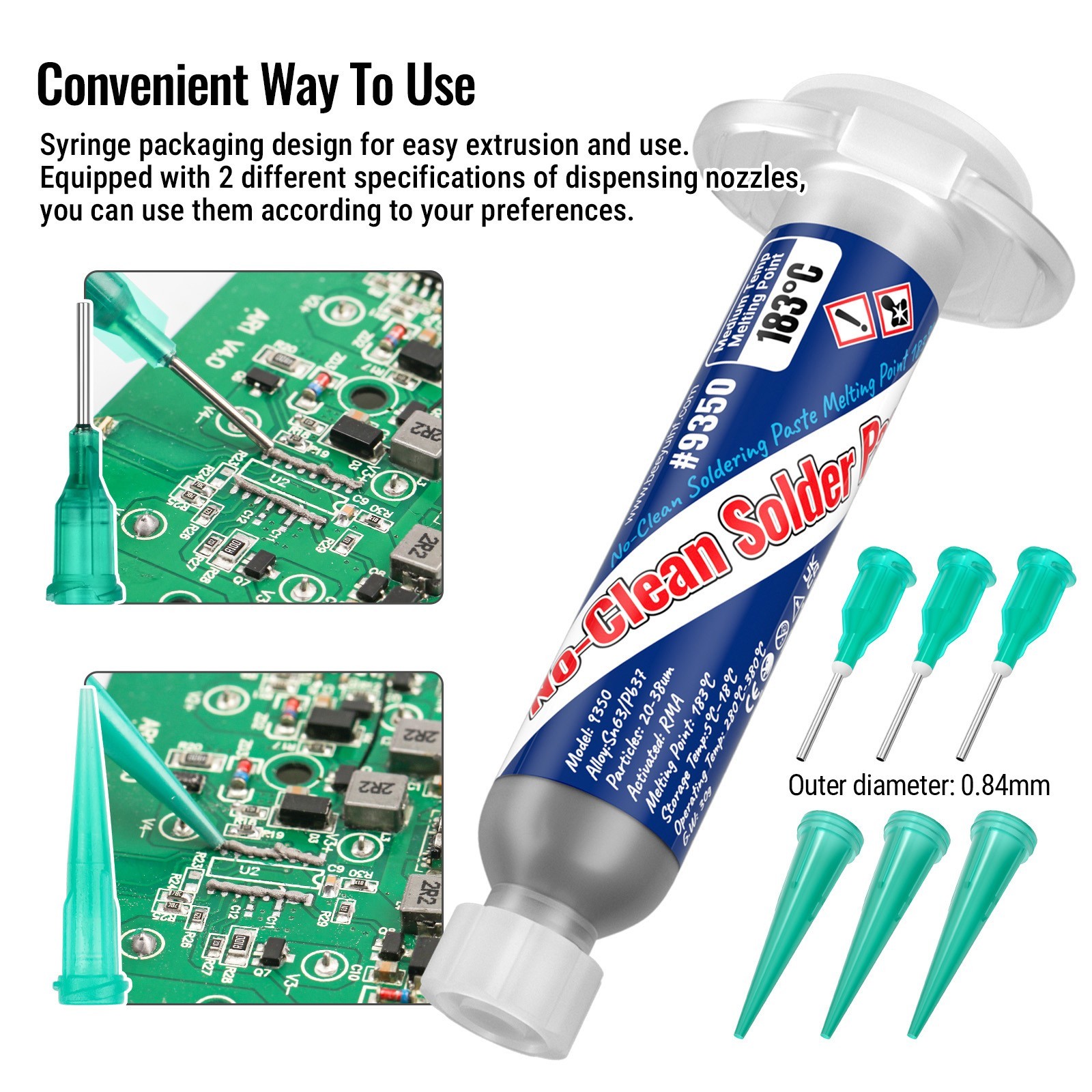 BEEYUIHF 30g x 2 Tin BGA Solder Paste Sn63Pb37 for PCB SMD Electronics Repair