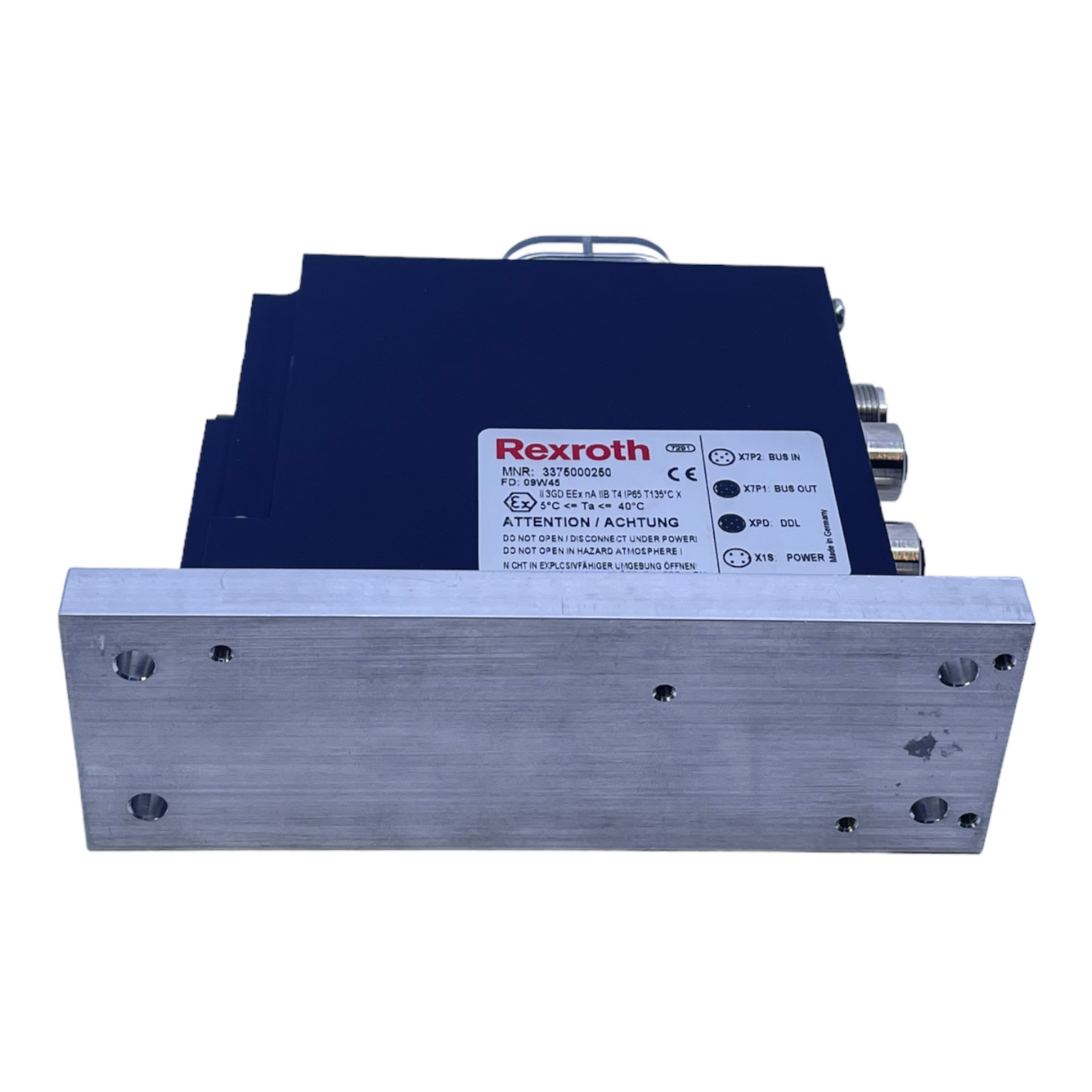 Rexroth 3375000250 Profibus Coupler IP65 5°C = Ta = 40°C 3GD EEX nA T135°C