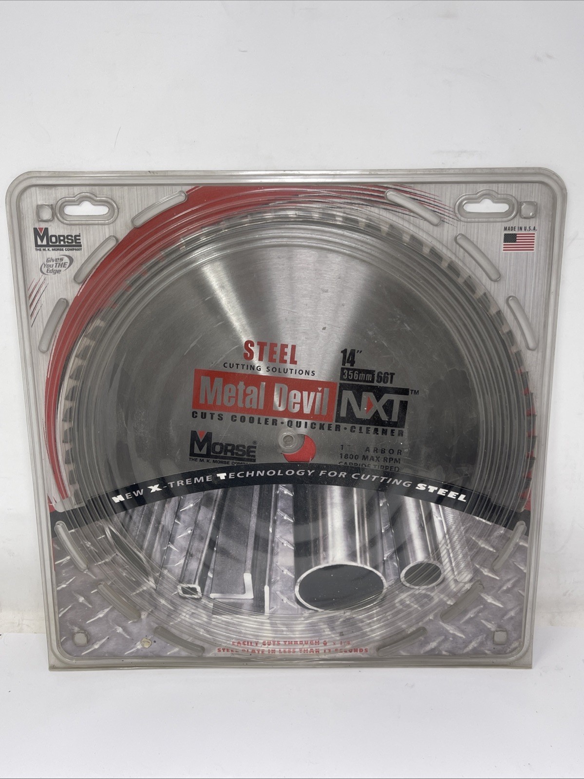 MK Morse 101318 Metal Devil NXT Circular Saw Blade 14”, 66 Teeth NEW, For Steel