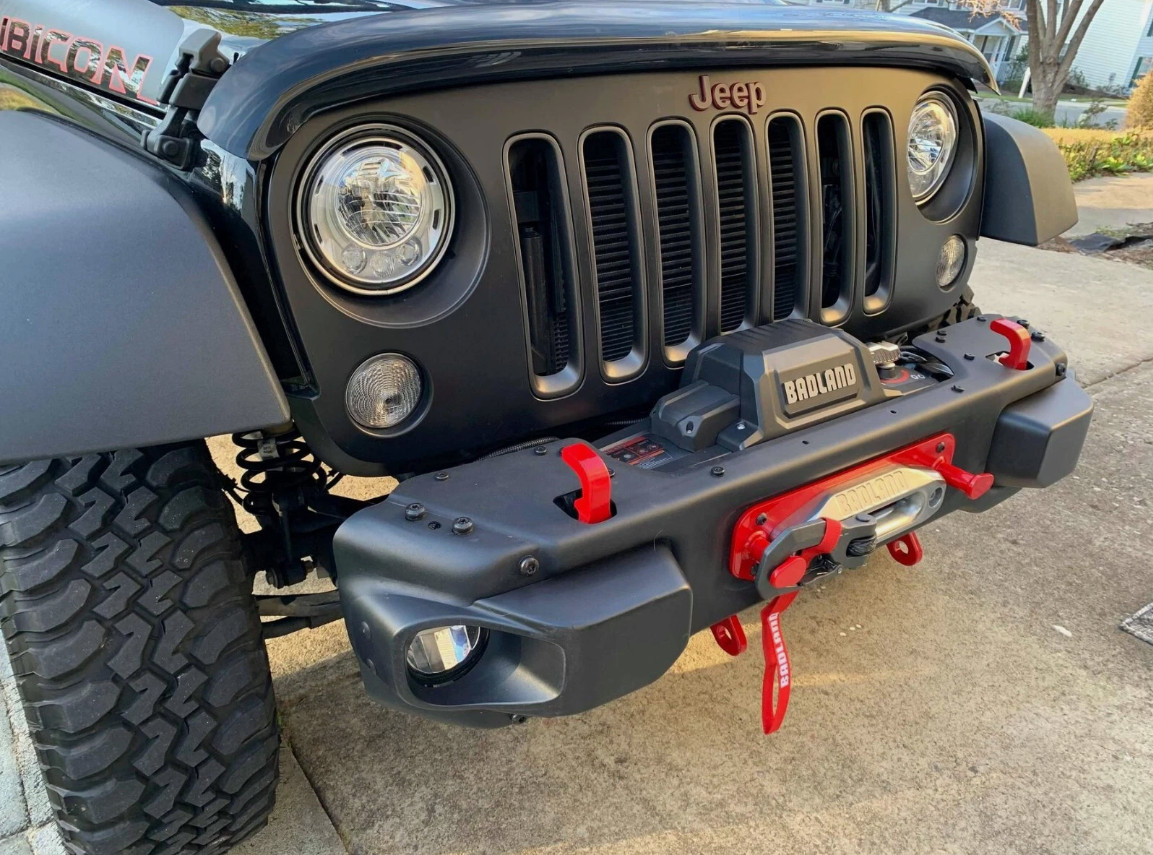 Badland APEX 12000 lb Winch Synthetic Rope Wireless Remote NEW