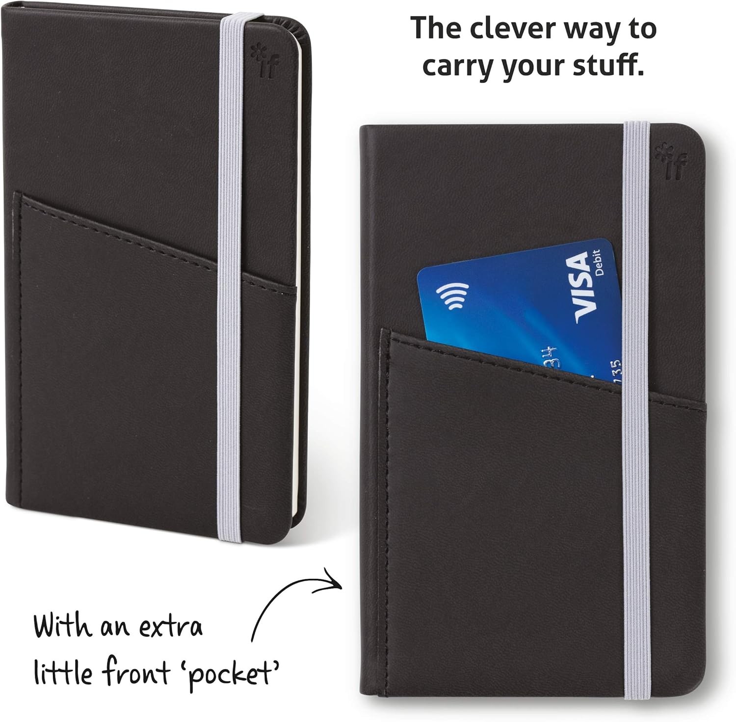 IF Bookaroo A6 ‘Pocket’ Notebook – Chartreuse Chartreuse/Green