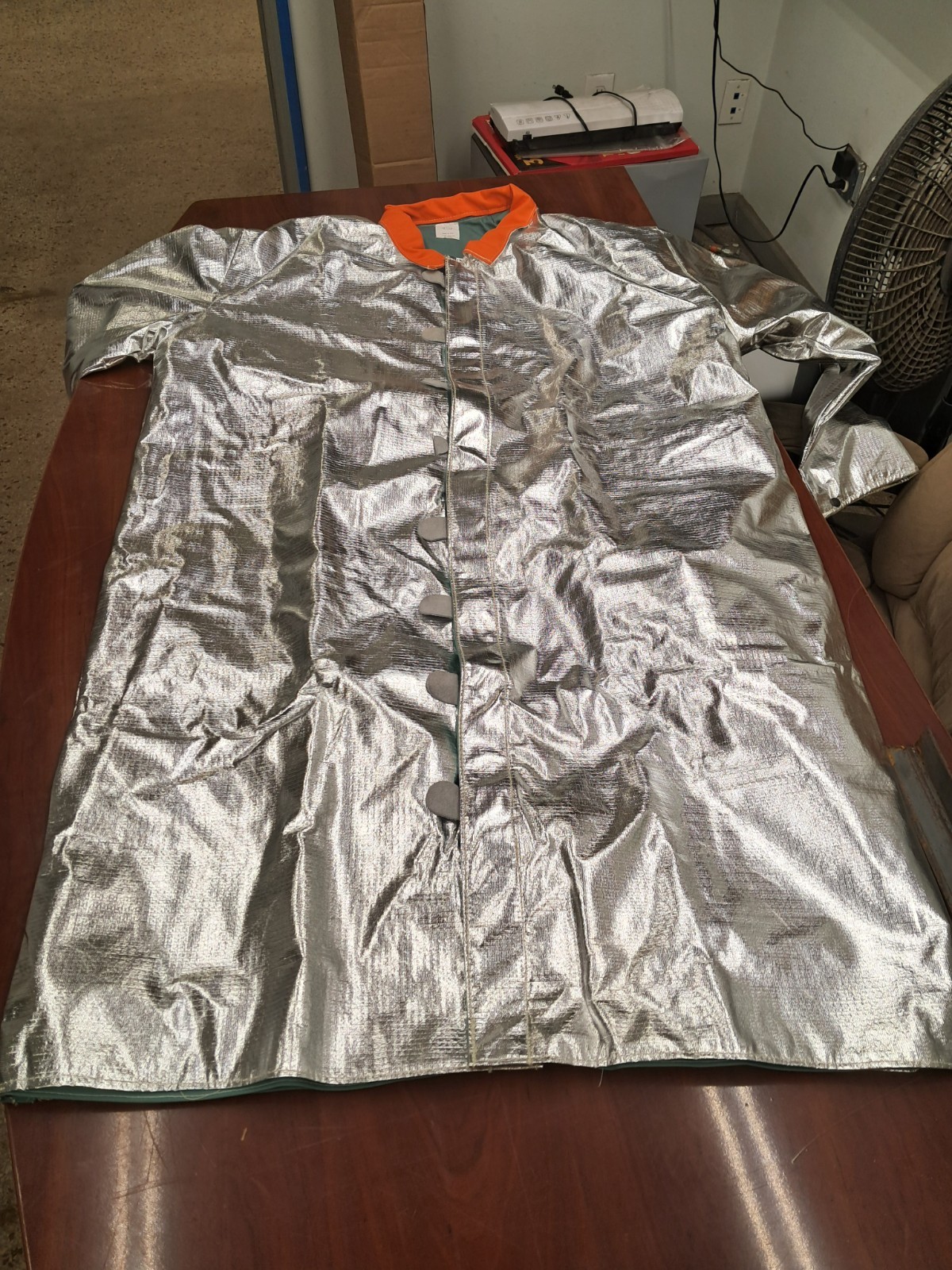STEEL GRIP 50″ Aluminized PBI/KEV Coat APB-4713-50 L SIZE: 2XL (XXL)