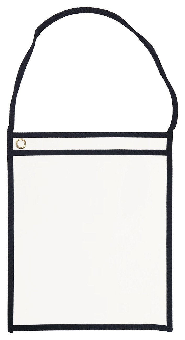 Repair Order Work Ticket Holders – Clear Plastic With Black Handle 25 PACK