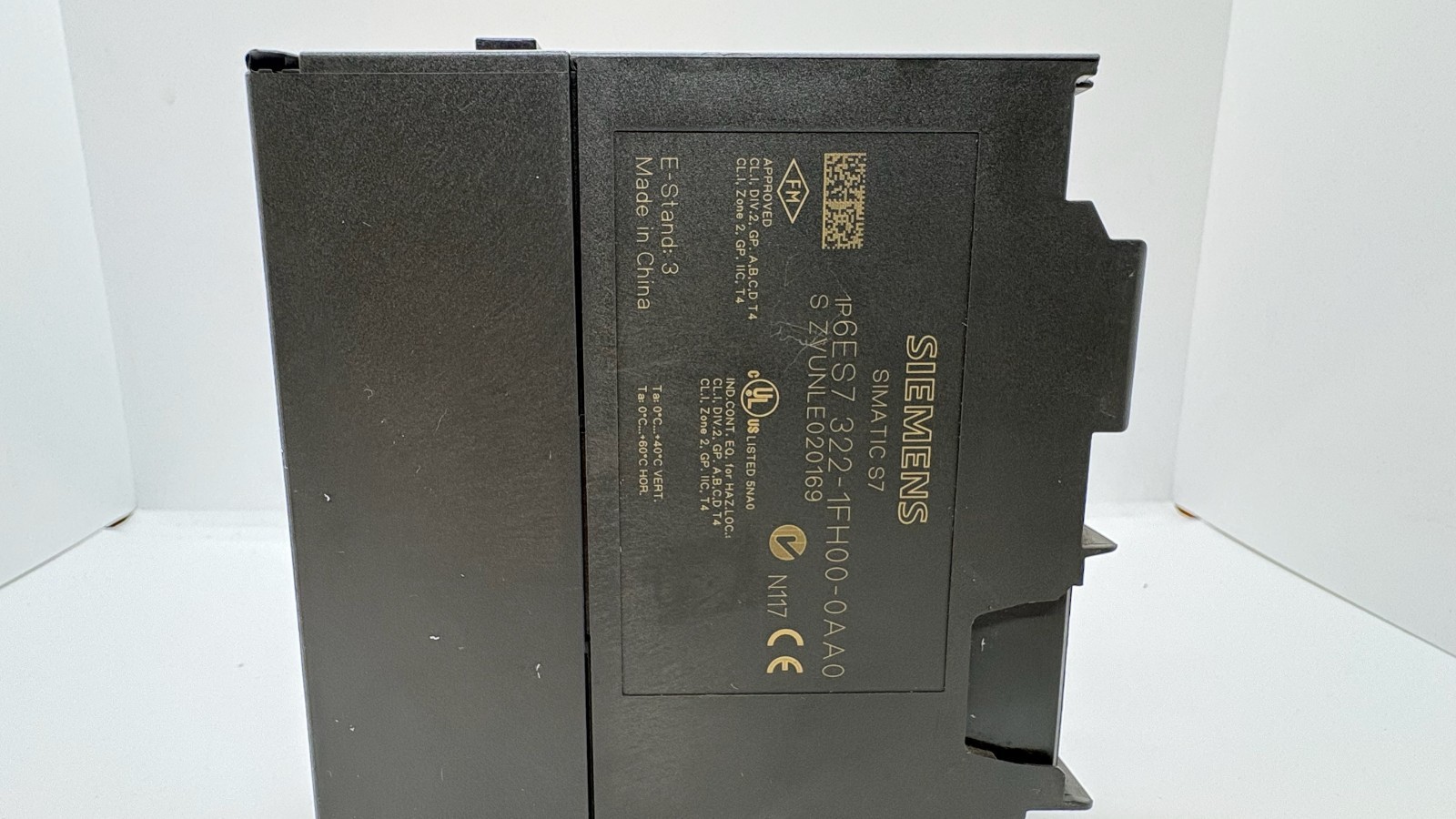 Siemens 6ES7322-1FH00-0AA0 SIMATIC S7-300 SM322 16DO 120/230VAC 1A Output Module