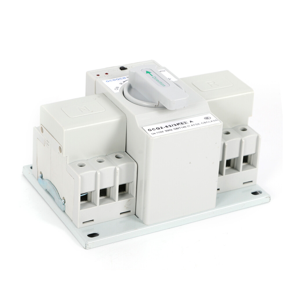 ATS Dual Power Automatic Smart Transfer Switch 63 Amp 3P For Generator 50Hz/60Hz