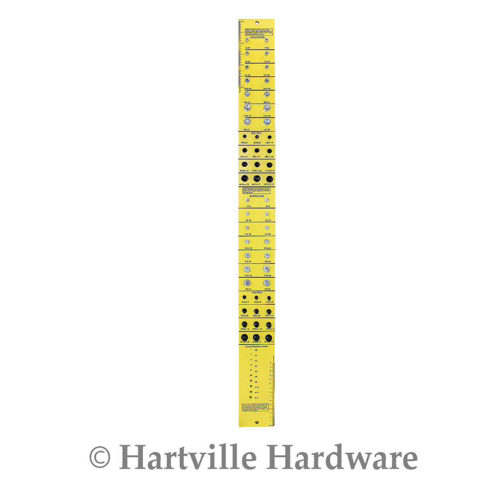 HILLMAN 901305 VERTICAL BOLT & NUT GAUGE