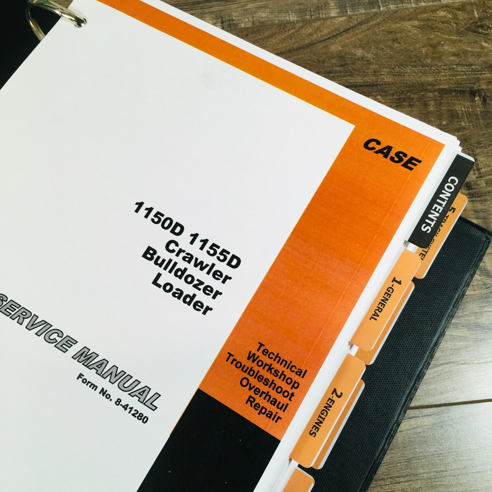 Case 1150D 1155D Crawler Dozer Loader Service Manual Parts Catalog Operators Set