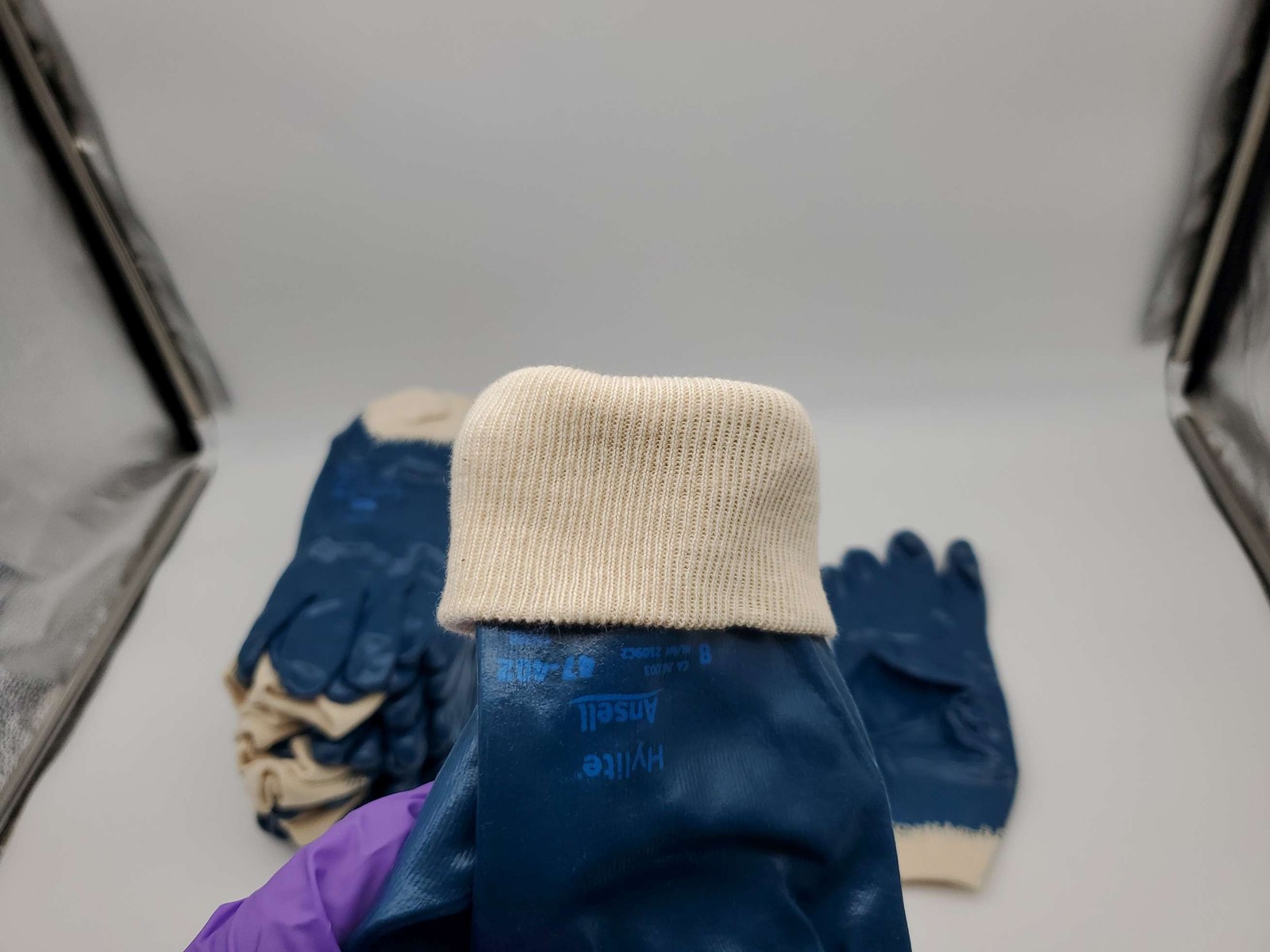 Hylite Nitrile Dipped Work Gloves Medium Oil & Abrasion Resistant 47-402 Pack 12