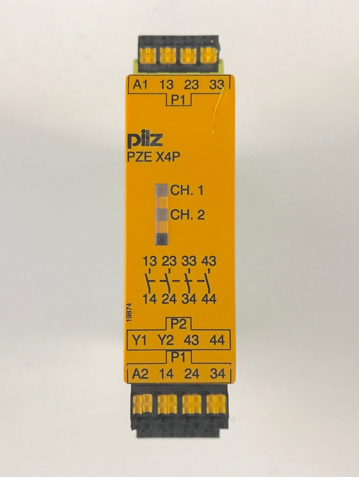 PILZ PZE X4P C 24VDC 4N/O P/N 787585 RELAY