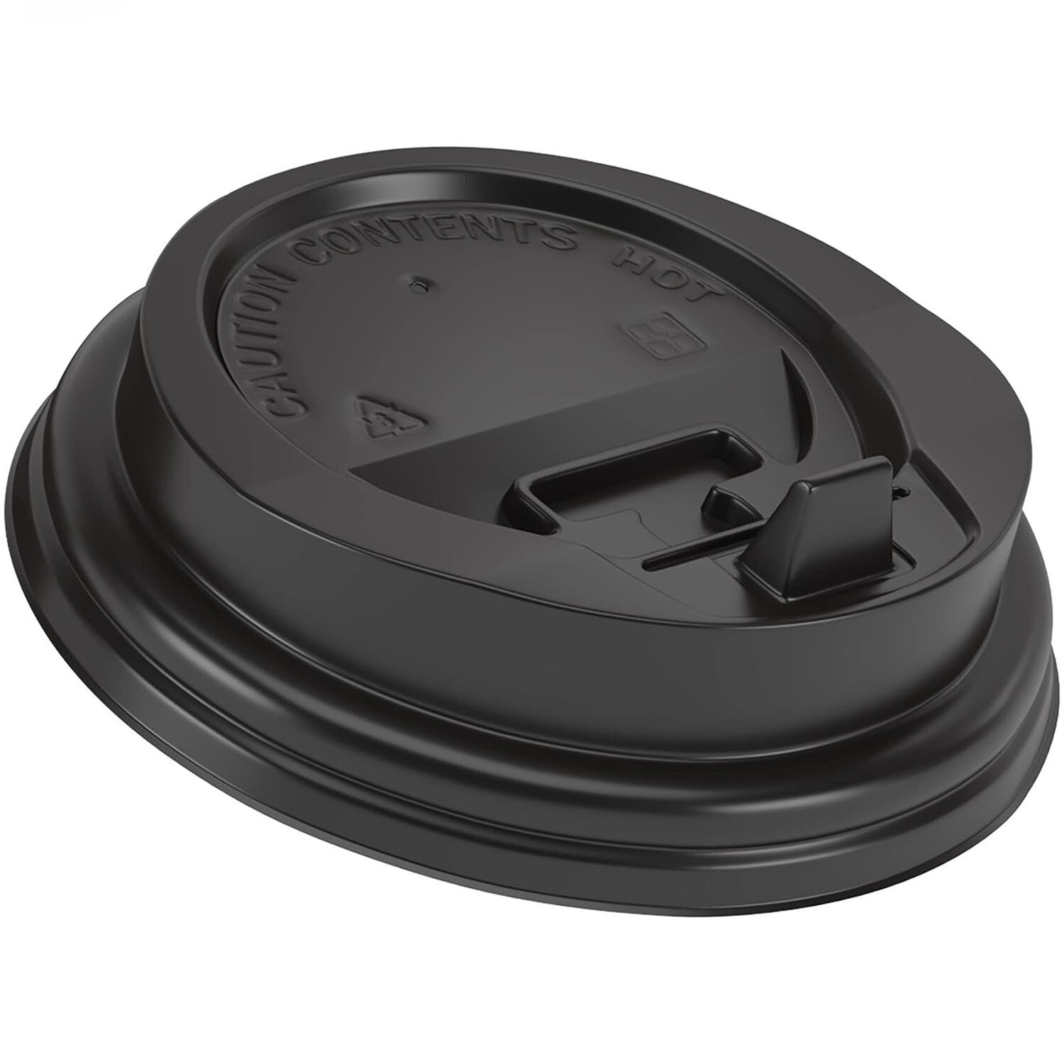 100 Pack Lids for 8oz Paper Hot Cups – Coffee Cup for Cold or Hot Drinks, Tea