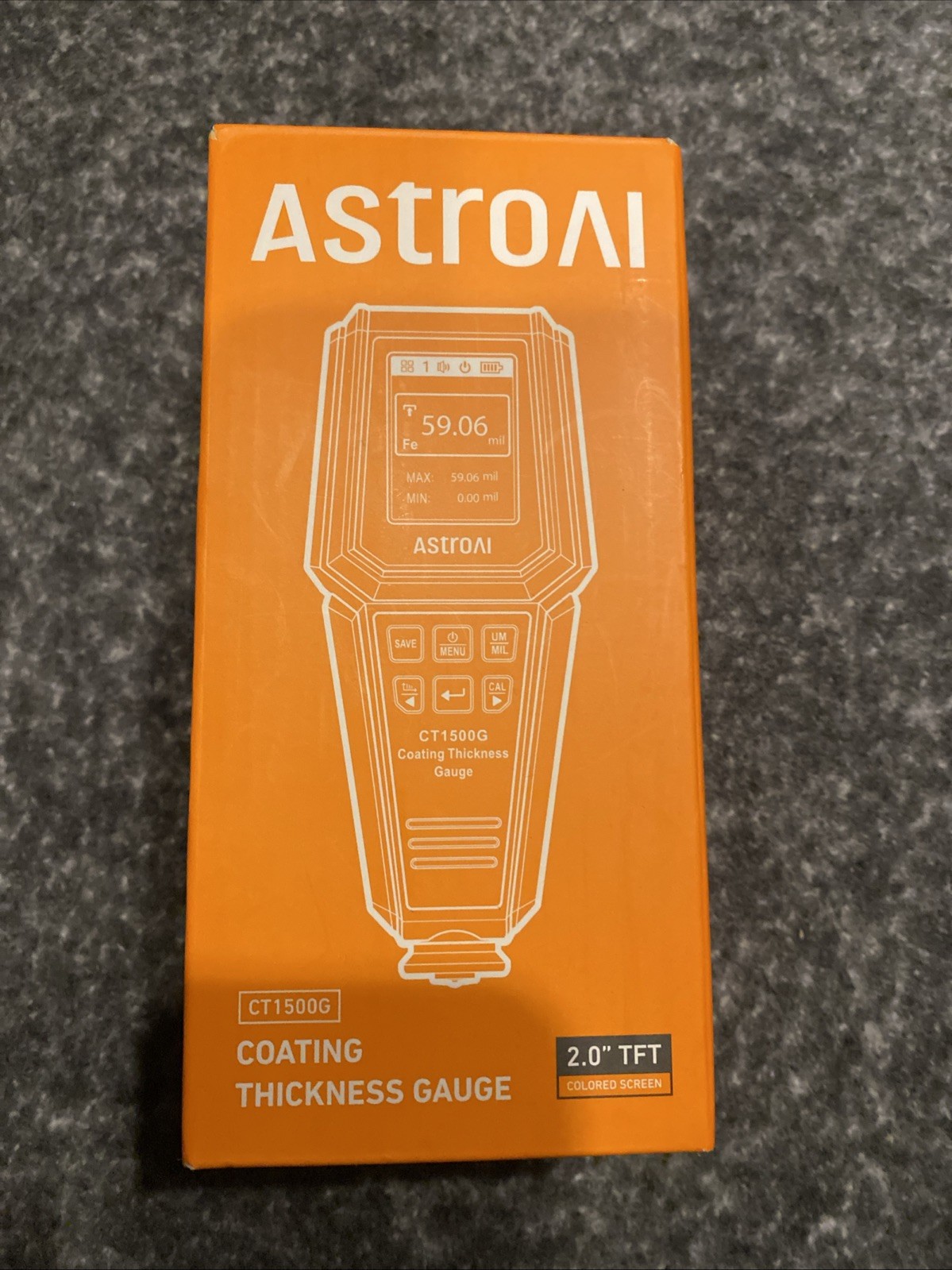 AstroAI Paint Thickness Gauge for Car, Coating Tester Check The Car’s…
