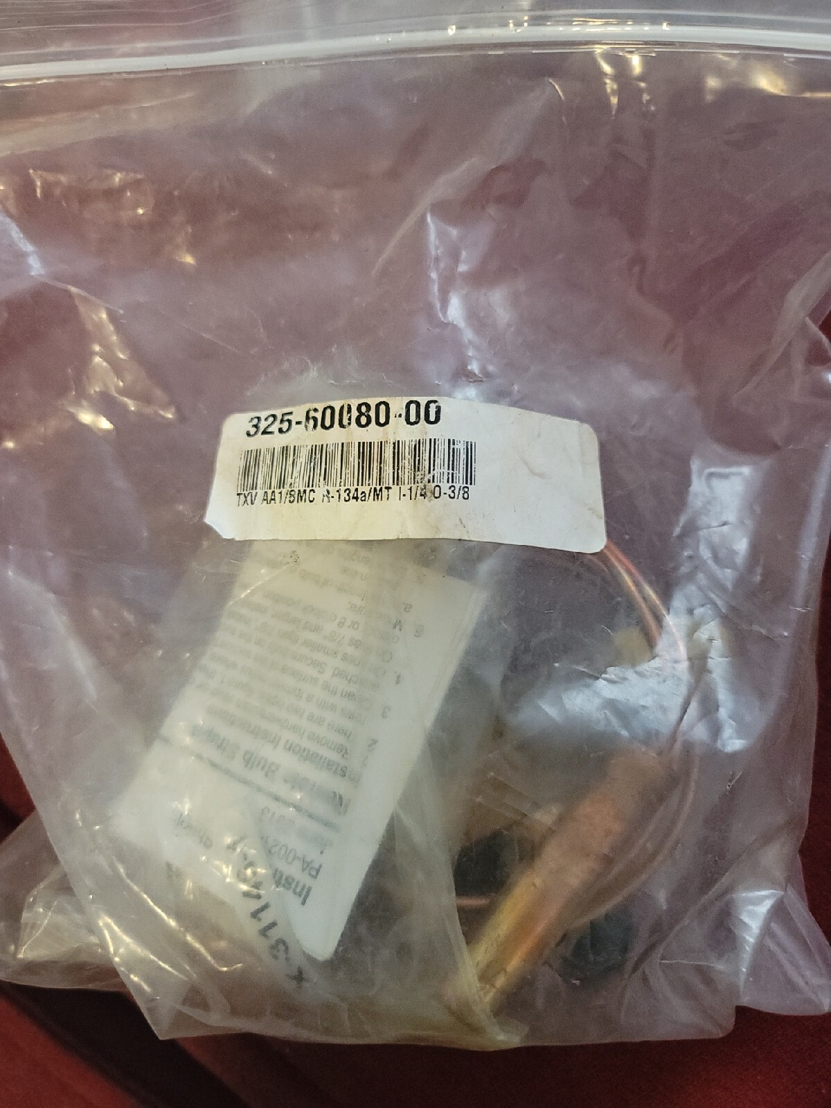 325-60080-37 Traulsen Thermo Expansion Valve Aa1/8Mw35 R134A/Mt I-1/4 O OEM