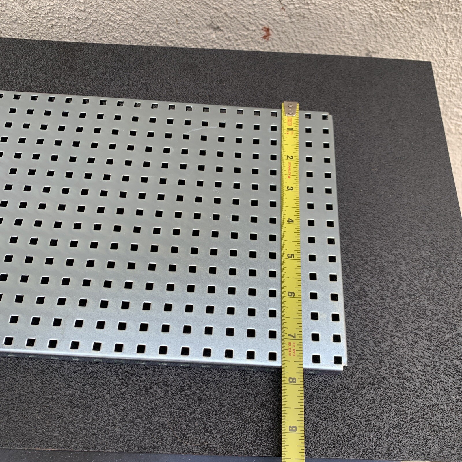 15×7 1/2 Inch Mounting Plate Galvanized Steel.brand New Item