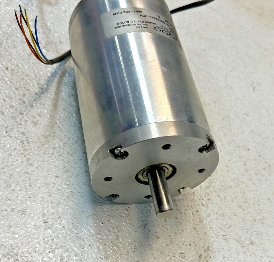 MOOG Silencer Series BN34-55AV-03CH Brushless DC Motor