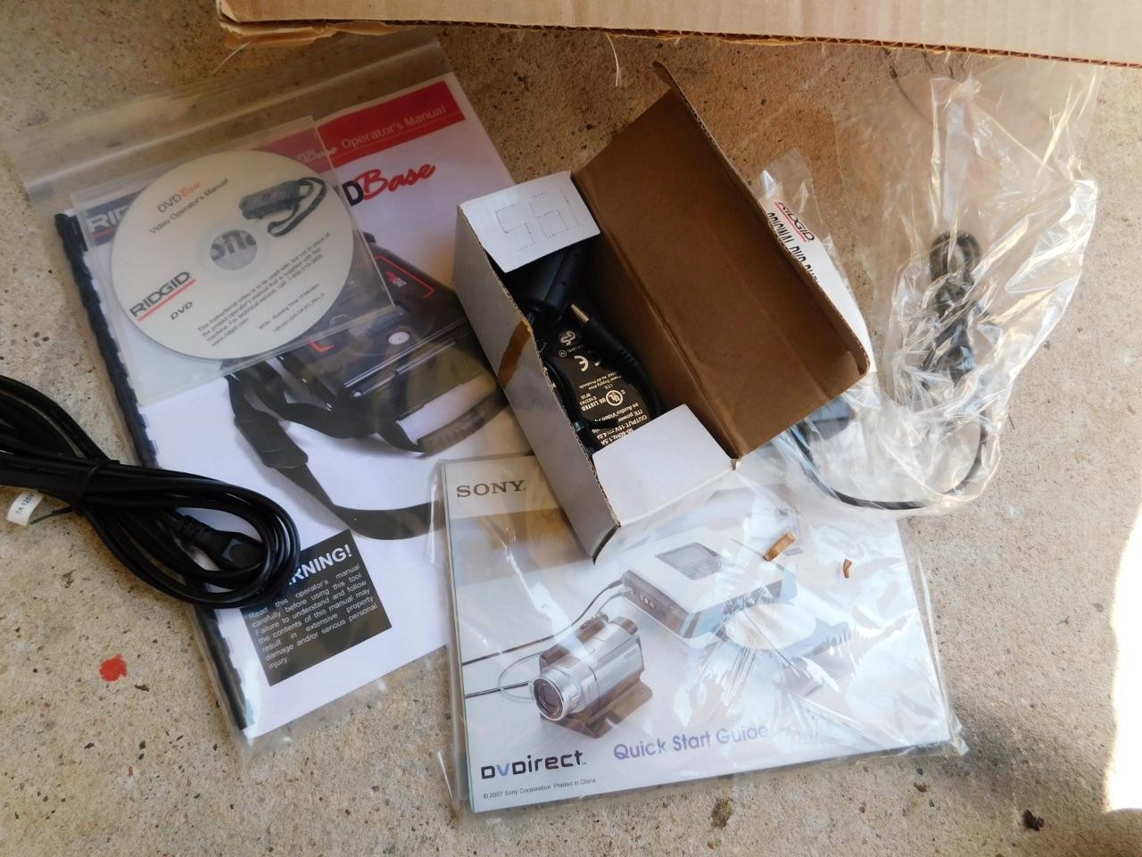 RIDGID 32678 SEESNAKE DVD BASE RECORDER RECORDING DEVICE NEW OPEN BOX