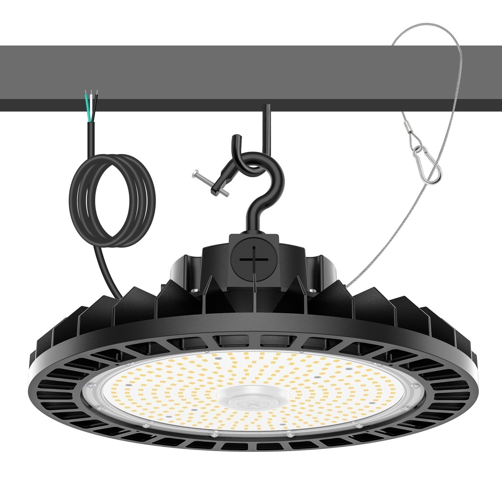 480V 150W LED High Bay Light 600W MH/HPS Eqv WITH MICROWAVE EXPANSION PORT
