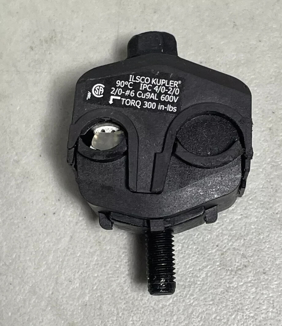 *NEW* ILSCO KUPLER IPC 4/0-2/0 600V Tap Insulation Piercing Connector