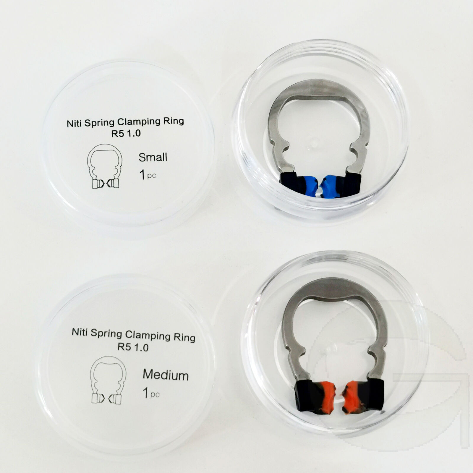 Dental Matrix Sectional Contoured Matrices Nickel Titanium R5 Clamping Ring