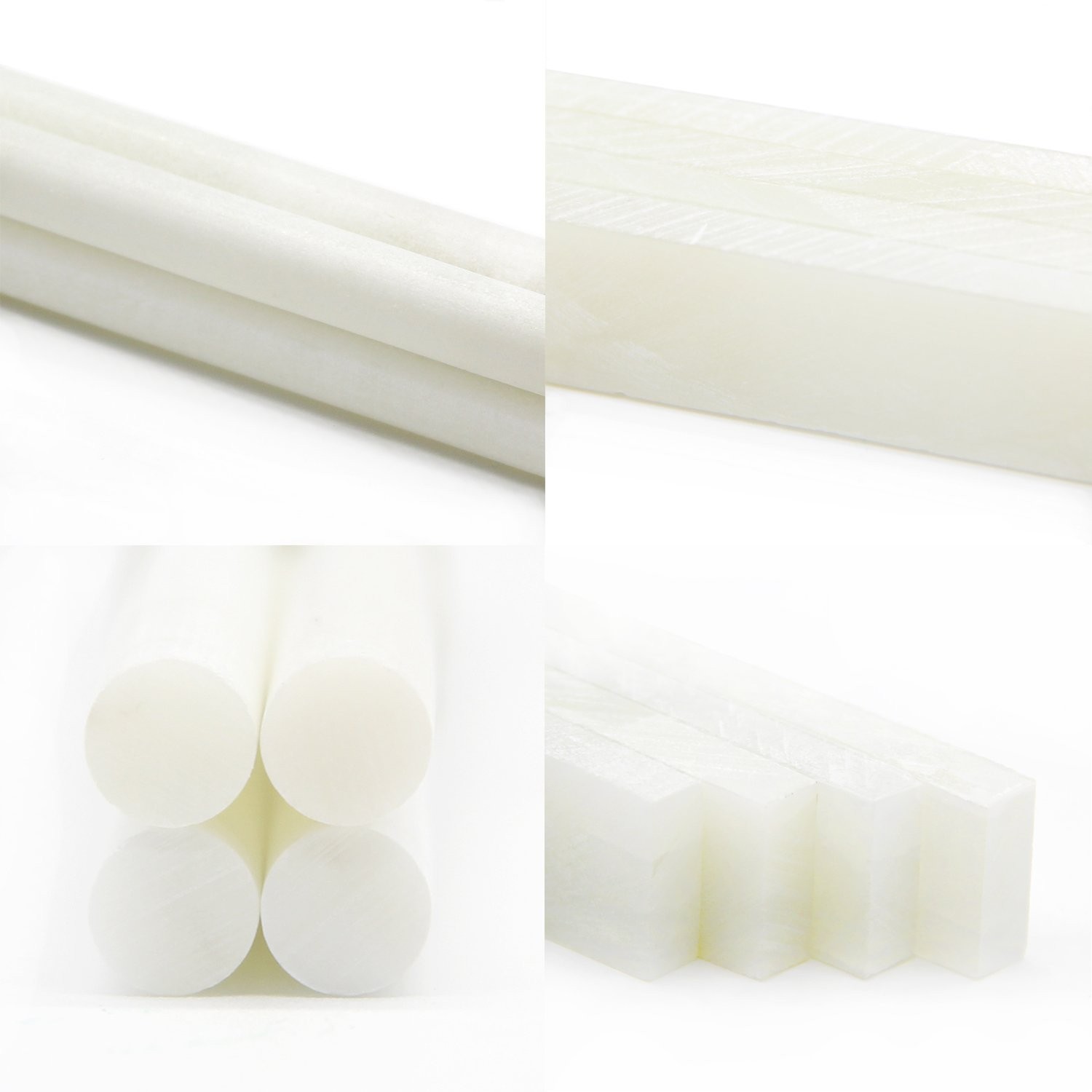 VASTOOLS Soapstone Holder Set, Flat and Round Holder, Medium, White