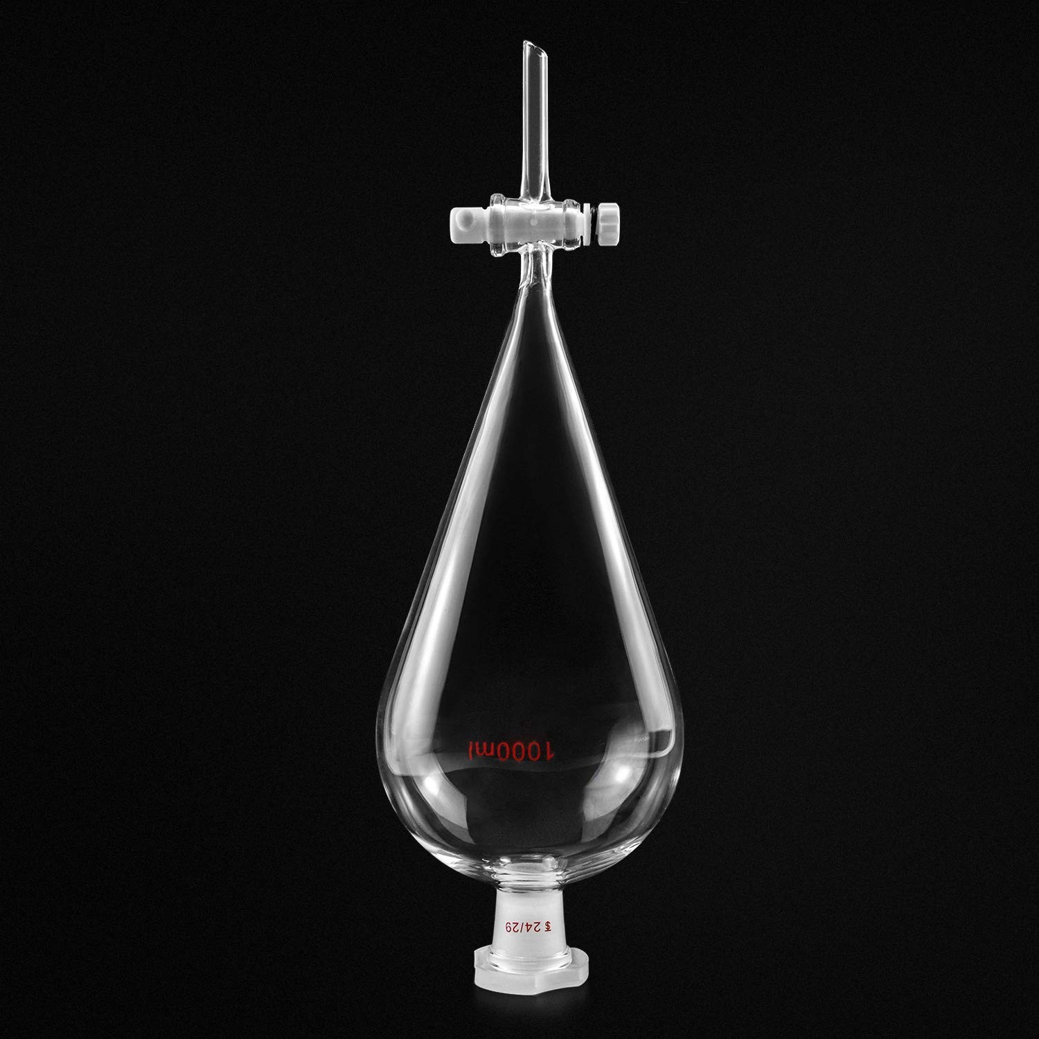 1000ml Separating Funnel with 24/29 Joints and PTFE Plug