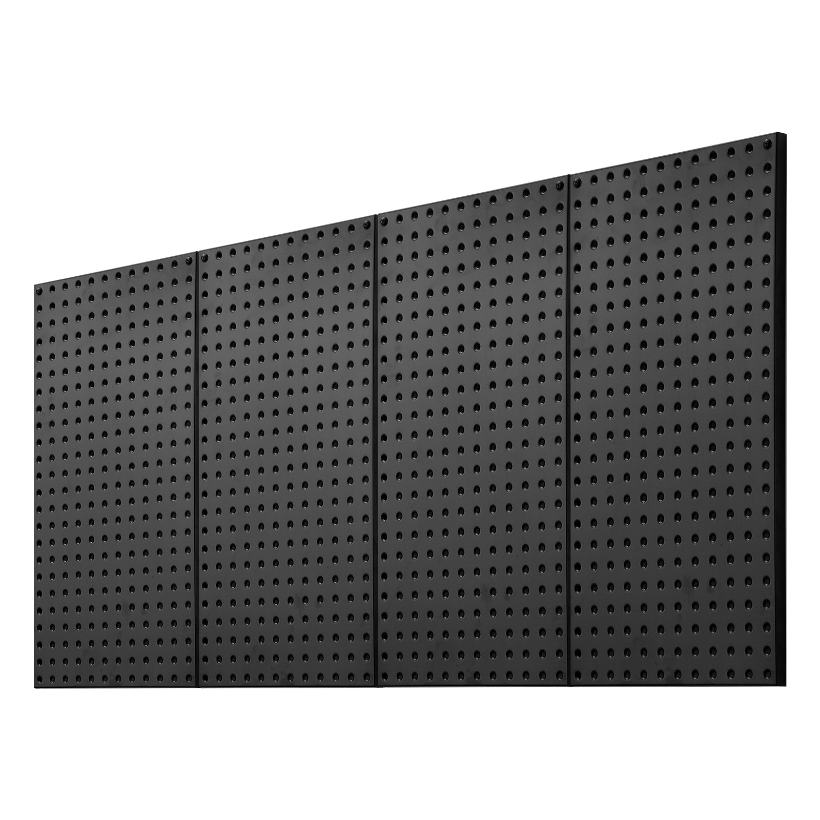 VEVOR Metal Pegboard Panels 4 Pcs 24″ x 12″ Wall Organizer for Garage Tool