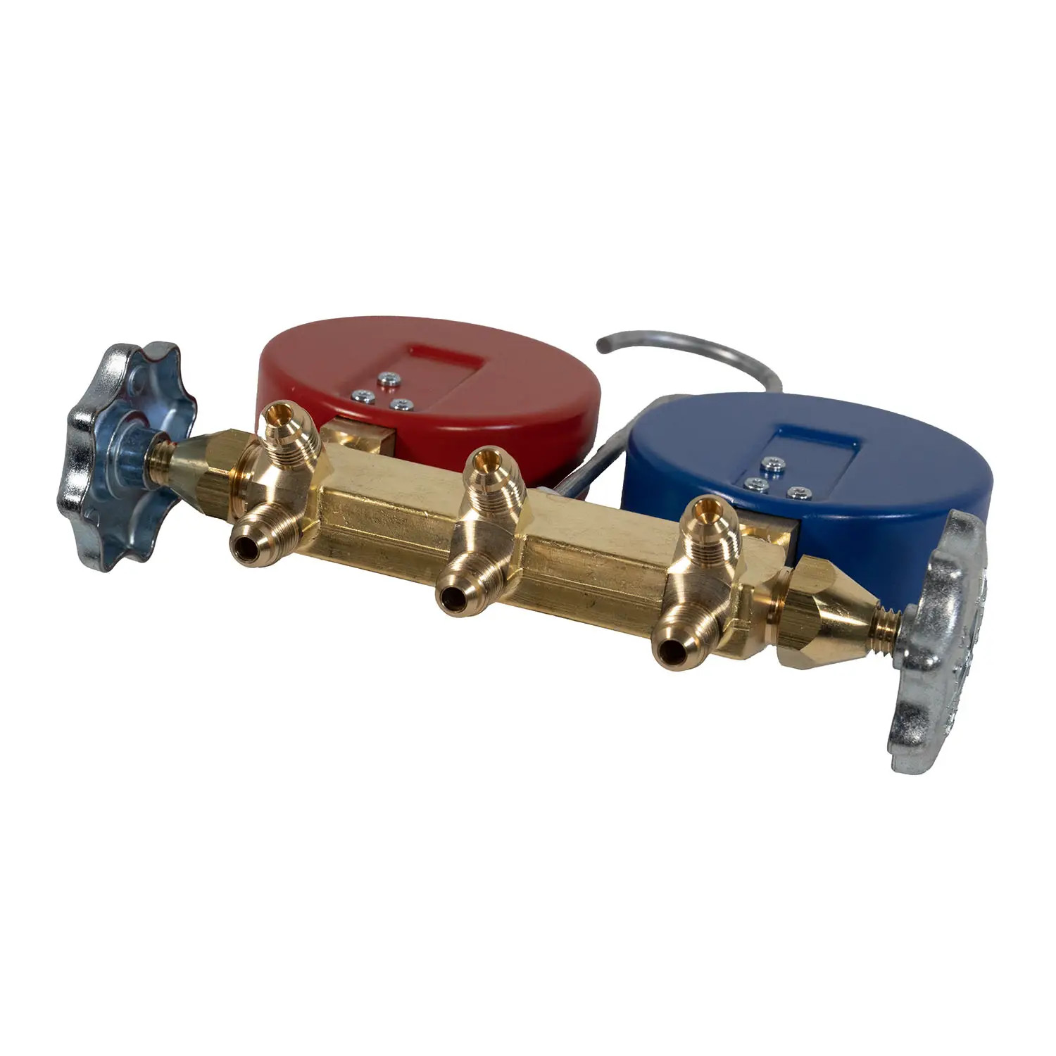 Yellow Jacket 42036 2-Valve Series 41 A2L Manifold, 3-1/8″ Gauges