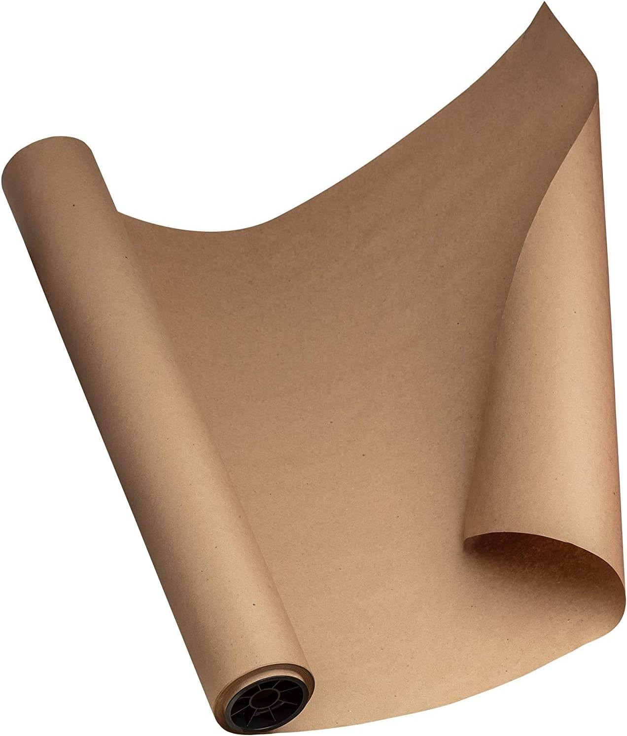 Kraft Paper Roll 30” X 1800” (150Ft) Brown MEGA Roll – Made in USA 100% Natur