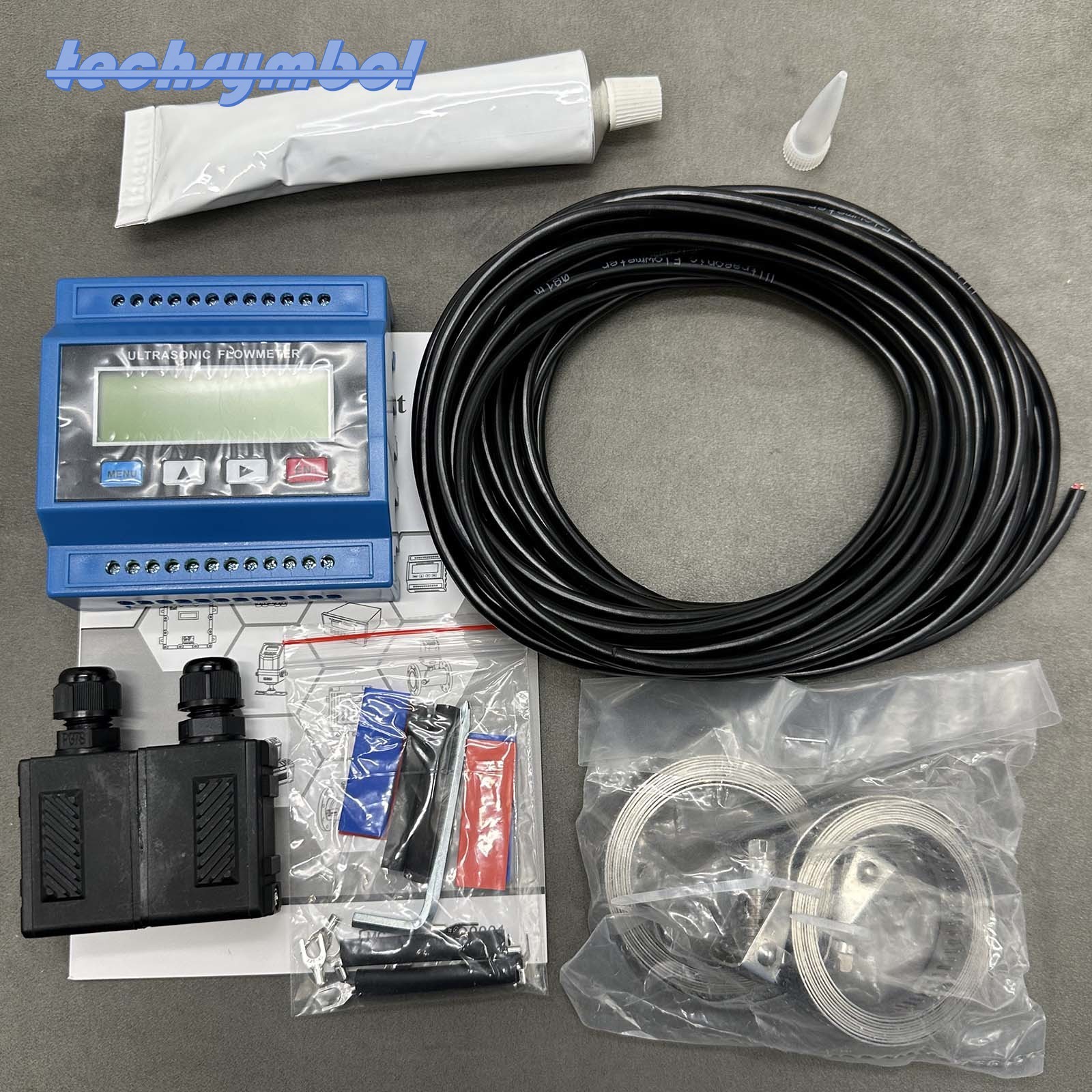 Brand New Ultrasonic Flow Meter Module Liquid Flowmeters TUF-2000M+TS-2