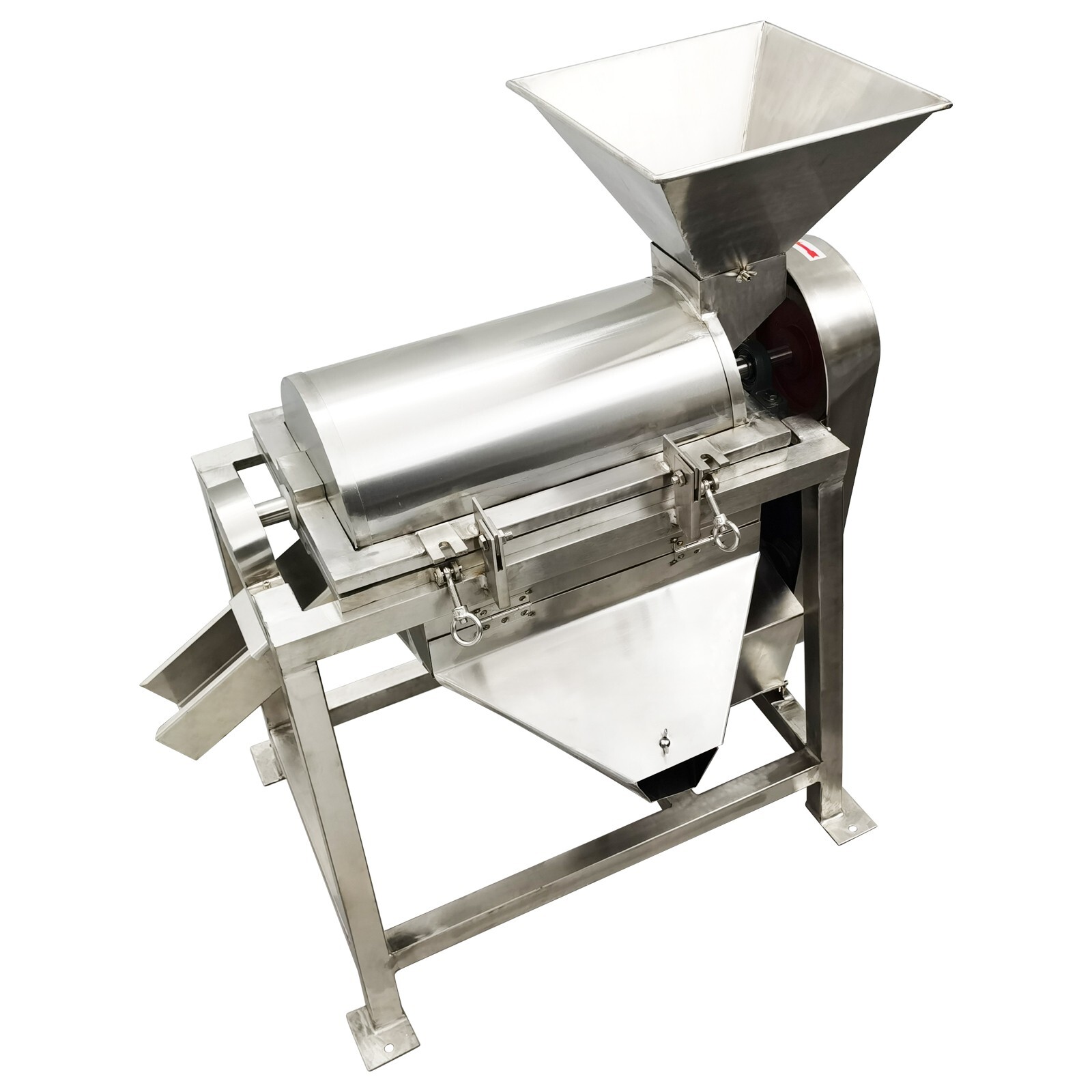 220V 3PH 2.2KW Automatic Spiral Fruit＆Vegetable Crushing Beating Machine 0.5T/H
