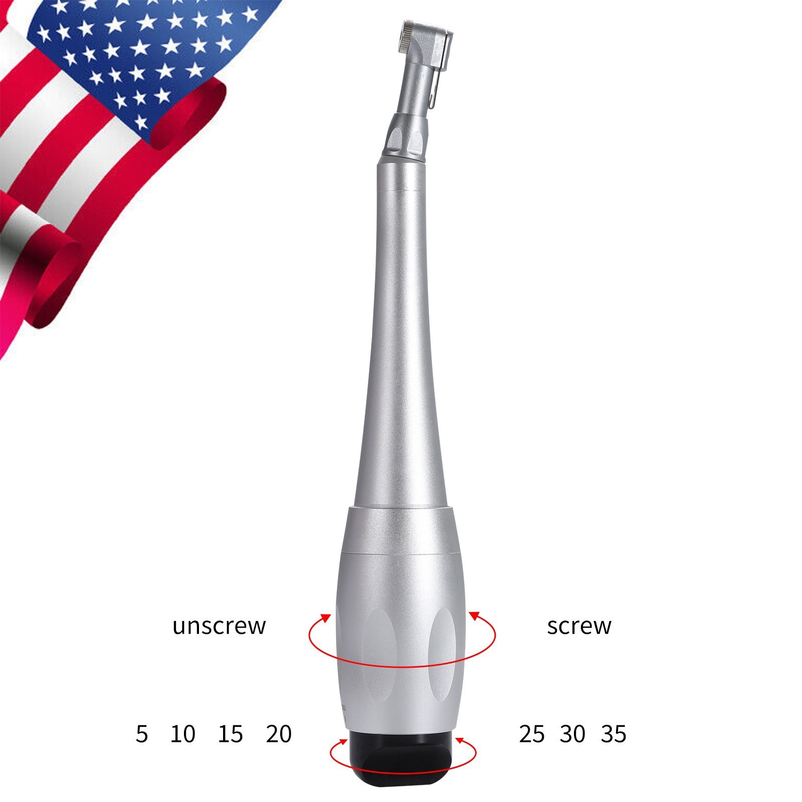 Dental Universal Implant Kit Torque Wrench Contra Angle Handpiece & 16 Drivers