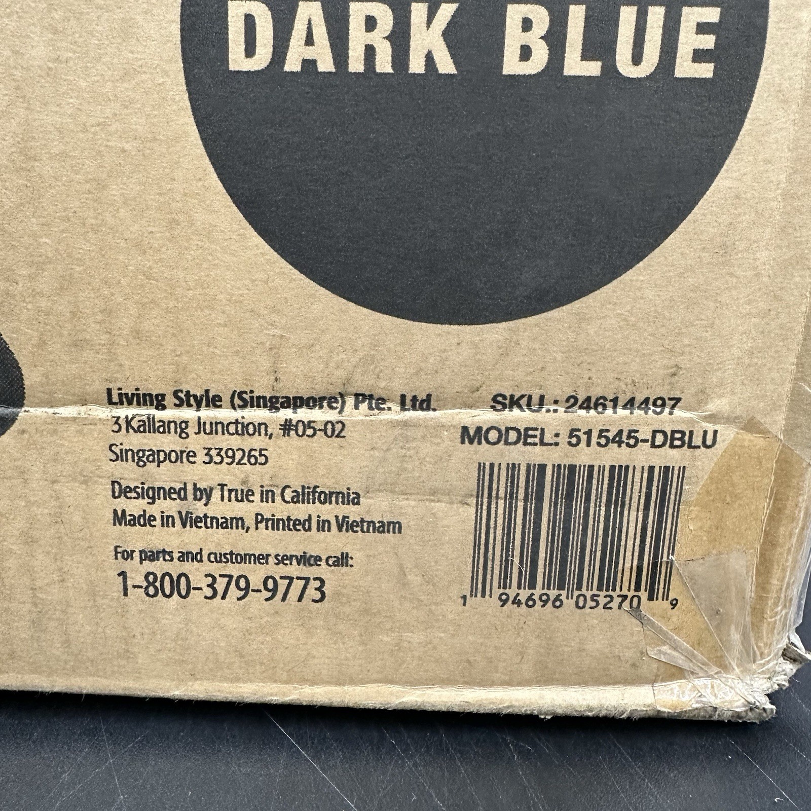 La-z-boy Aberdeen Executive Chair – Dark Blue – 51545-DBLU