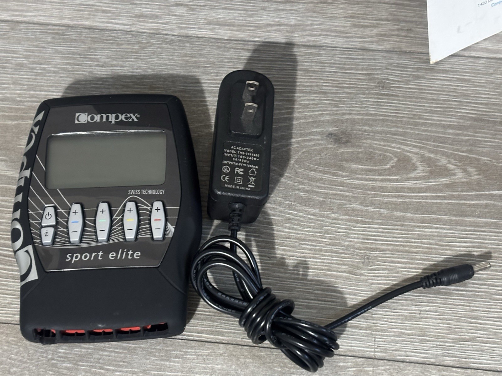 Compex Sport Elite EMS Unit (It won’t turn on) AS-IS PARTS OR REPAIR, READ BELOW