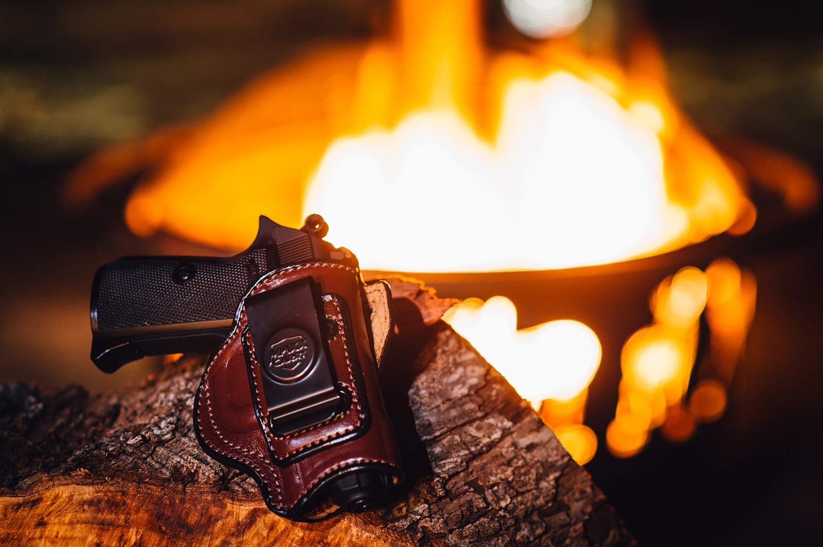 Maxx Carry Inside The Waistband Leather Holster Fits SIG P365 XL. IWB Holster.