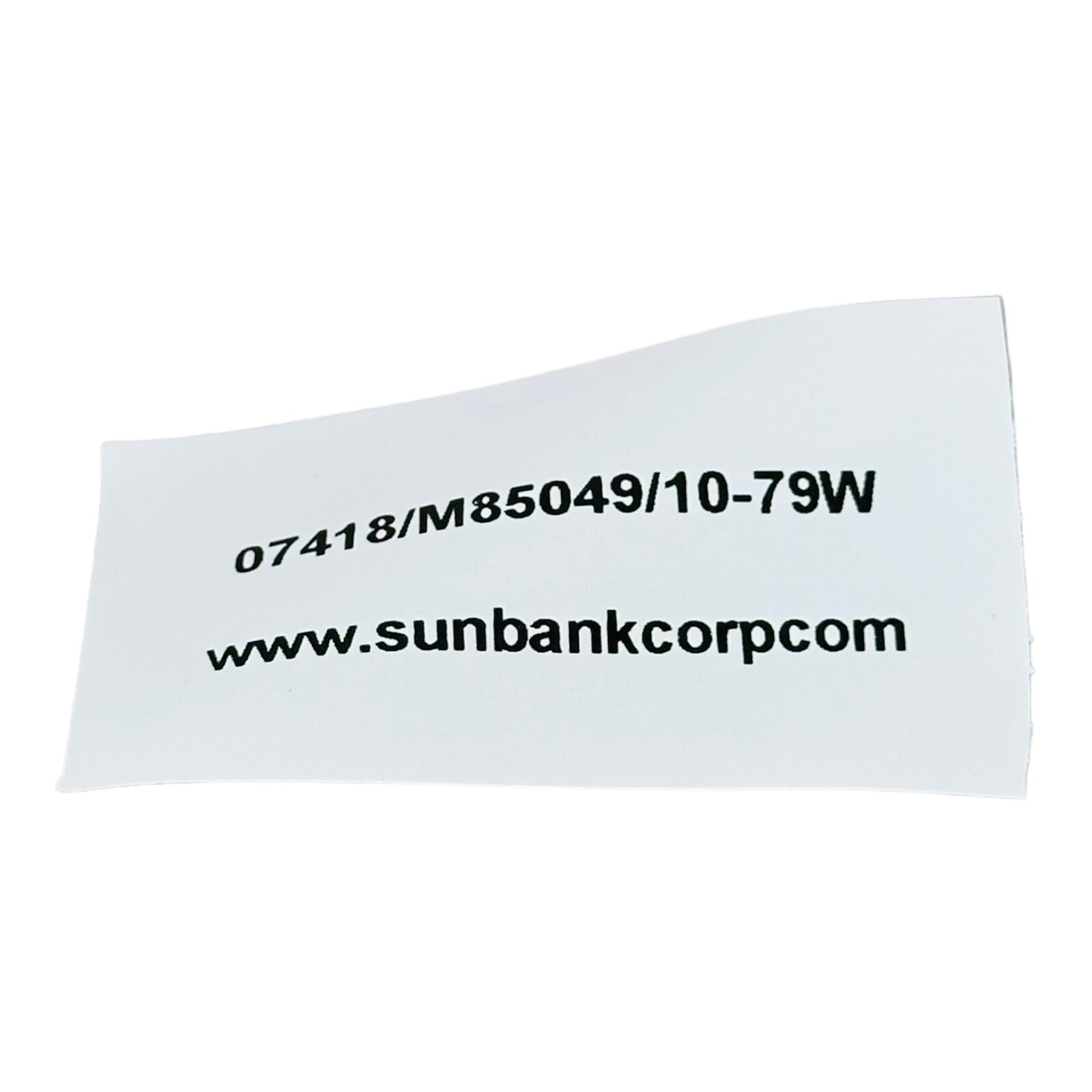 SUNBANK M85049/10-79W CONNECTOR CIRCULAR BACKSHELL NOS NEW OLD STOCK