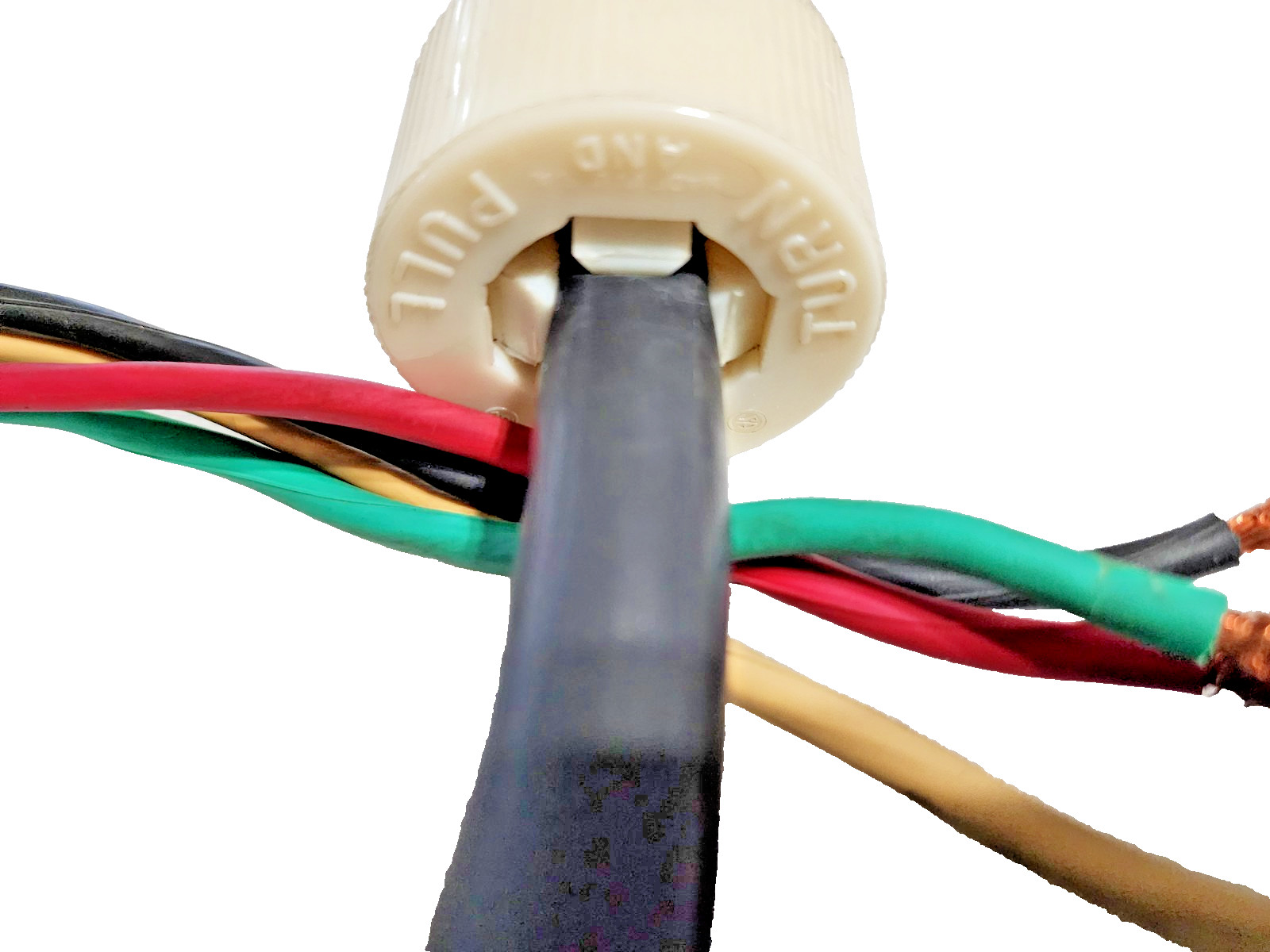 Cord 2 FT, NEMA L14-20, 20-Amp, 125/250Vac Locking Plug