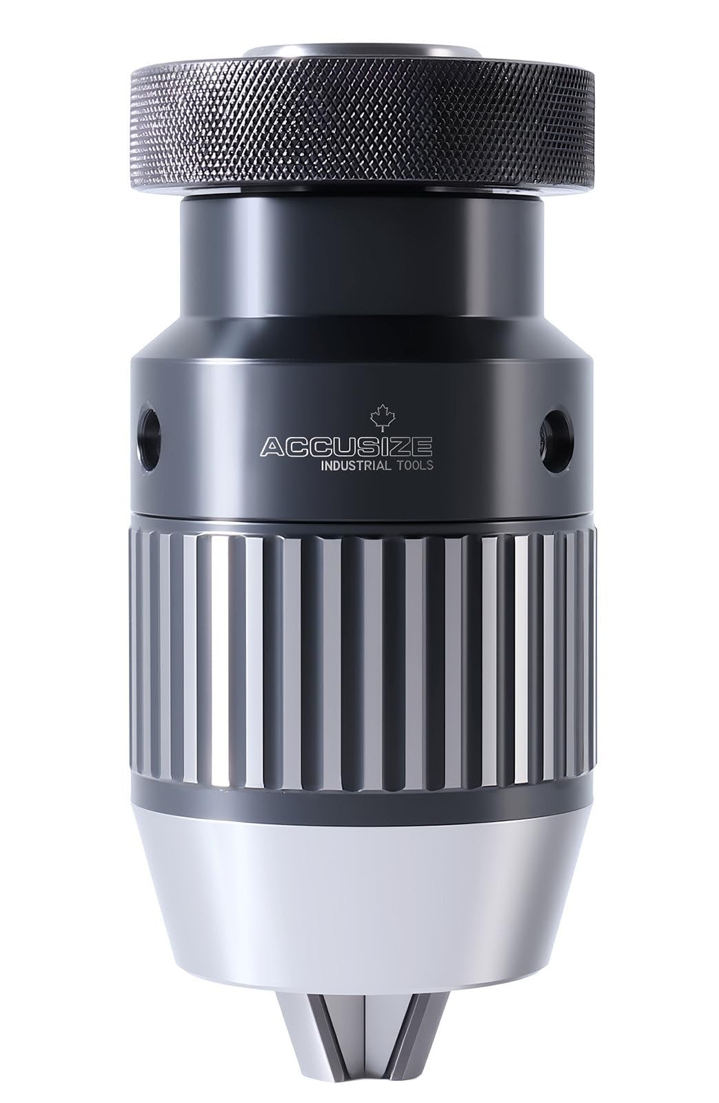 Accusize Industrial Tools Precision Keyless Drill Chuck, 1/32″-3/4″, 3JT