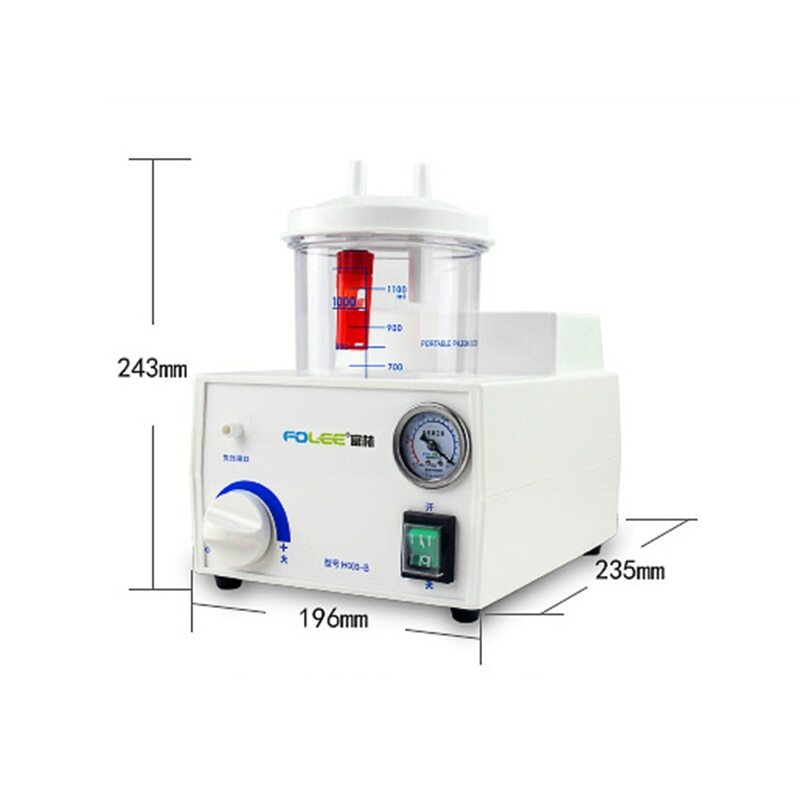 Portable Dental Vacuum Phlegm Electric Sputum Aspirator Suction Device