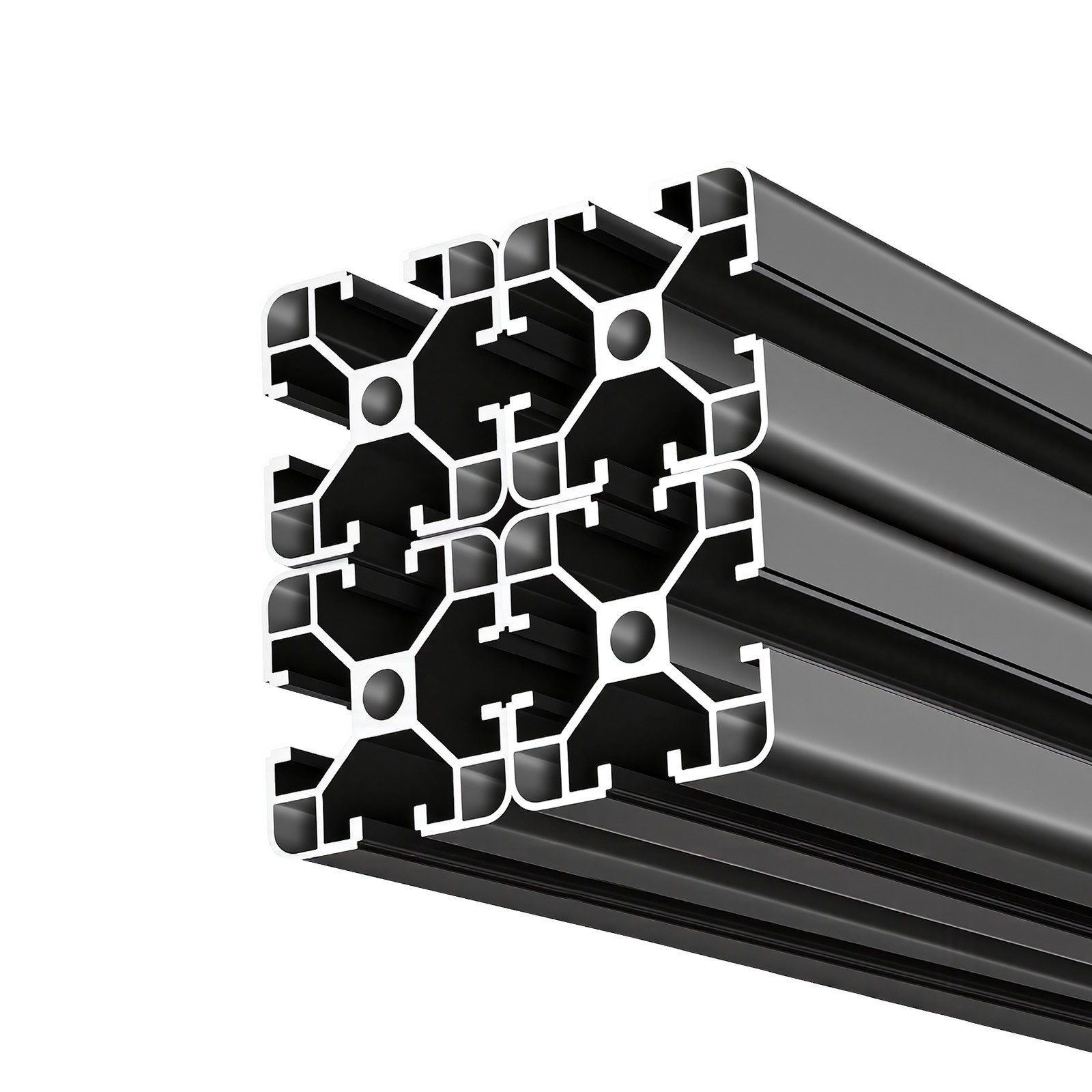 Uimoso 4PCS 4040 Aluminum Extrusion 78.74″ 2000 mm T Slot Anodized Linear Rail