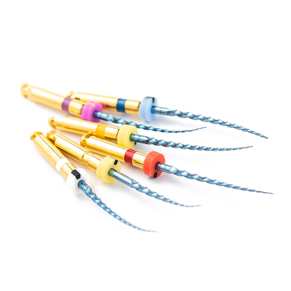 Dental endo Rotary Files X-pro blue taper NITI Endodontic Engine File SX-F3 25MM