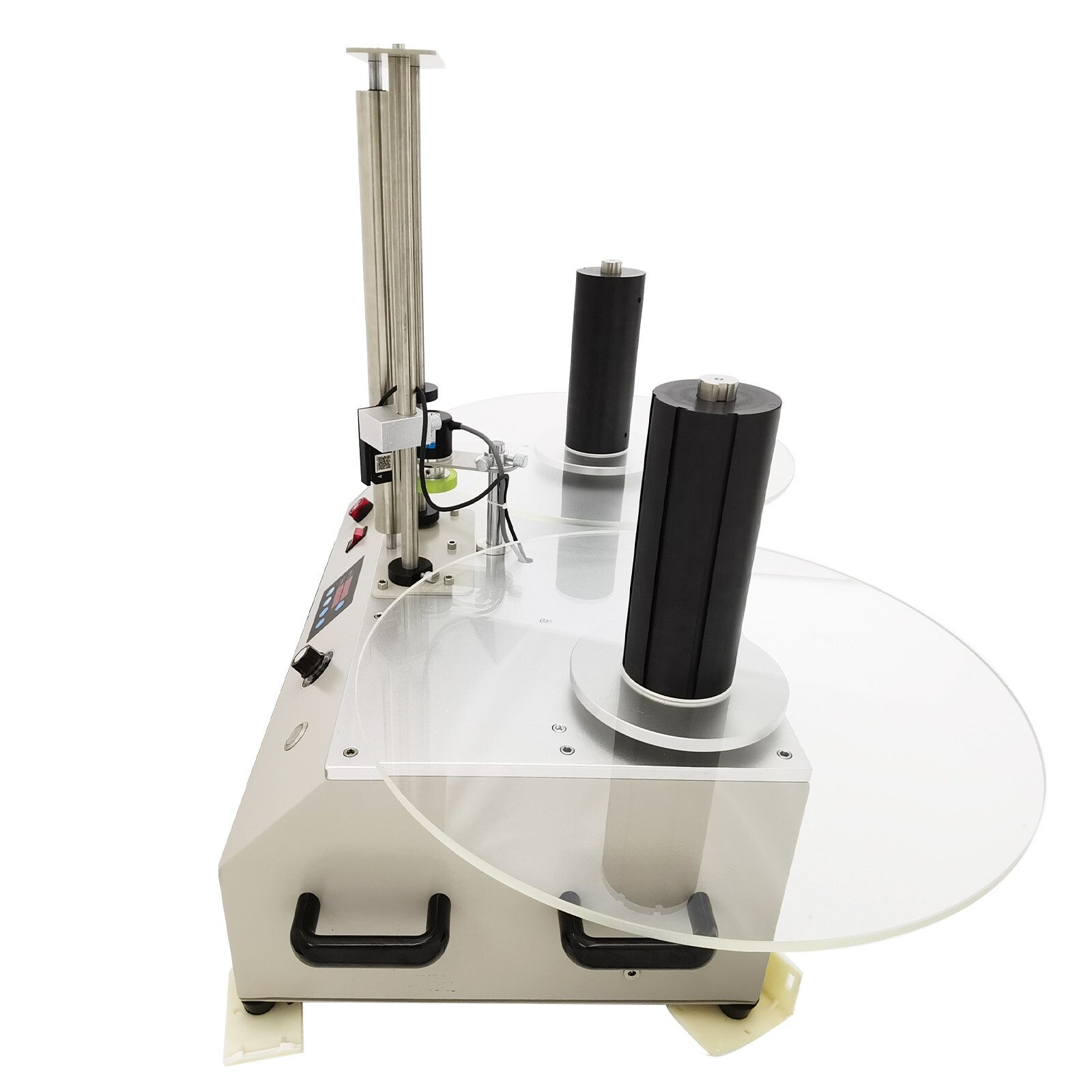 PET/PVC/PP Barcode Label Rewinder Automatic Counting Splitter Rewinder 110V