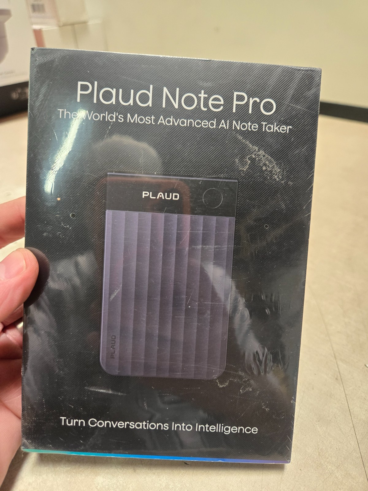 Plaud Note Pro Empowered AI Voice Recorder Magnetic Case in Black PN0300 Sealed