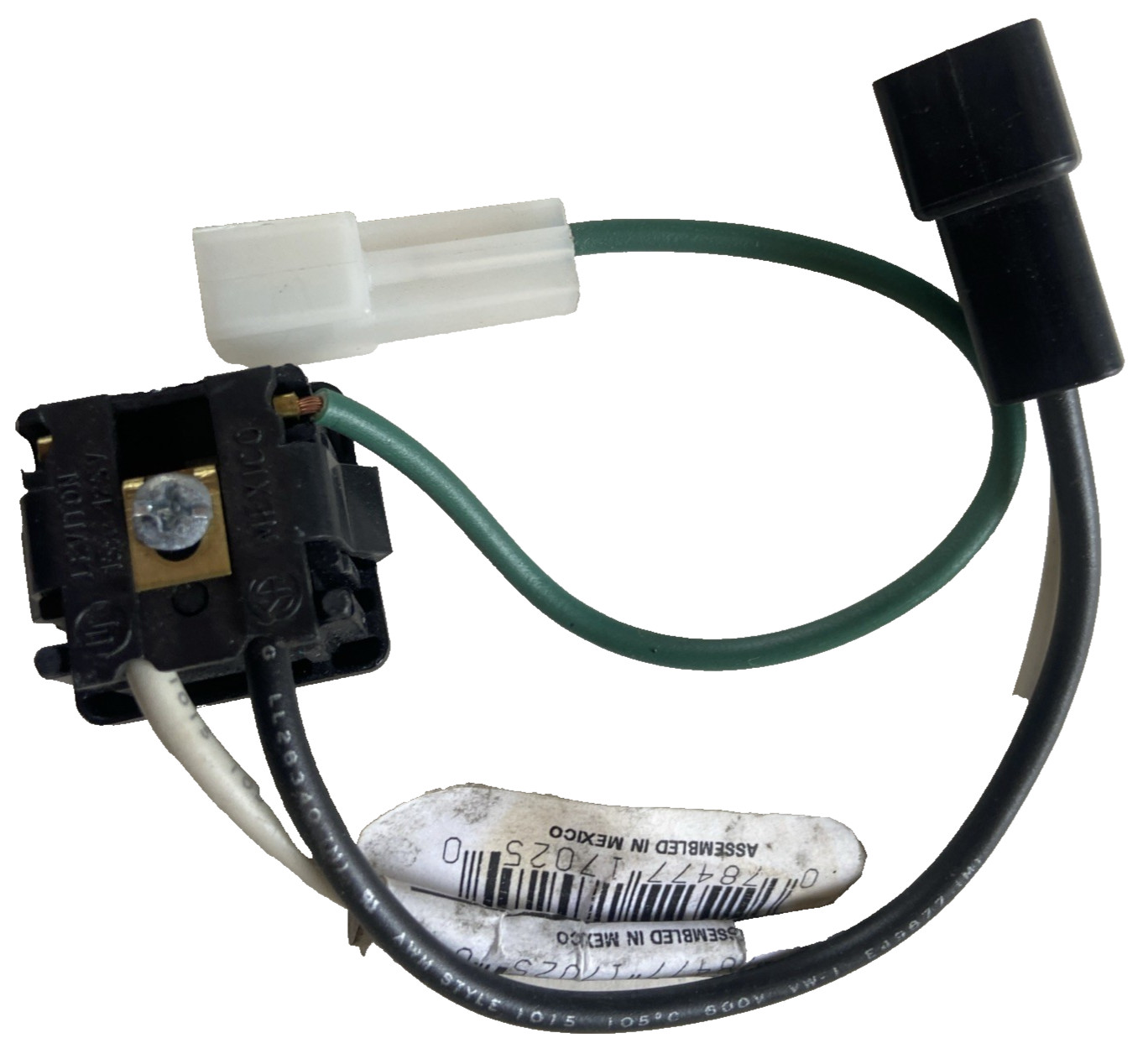Leviton 1374-1W Snap-In Receptacle 15A 125V 3W 2P, CAT 013-1374