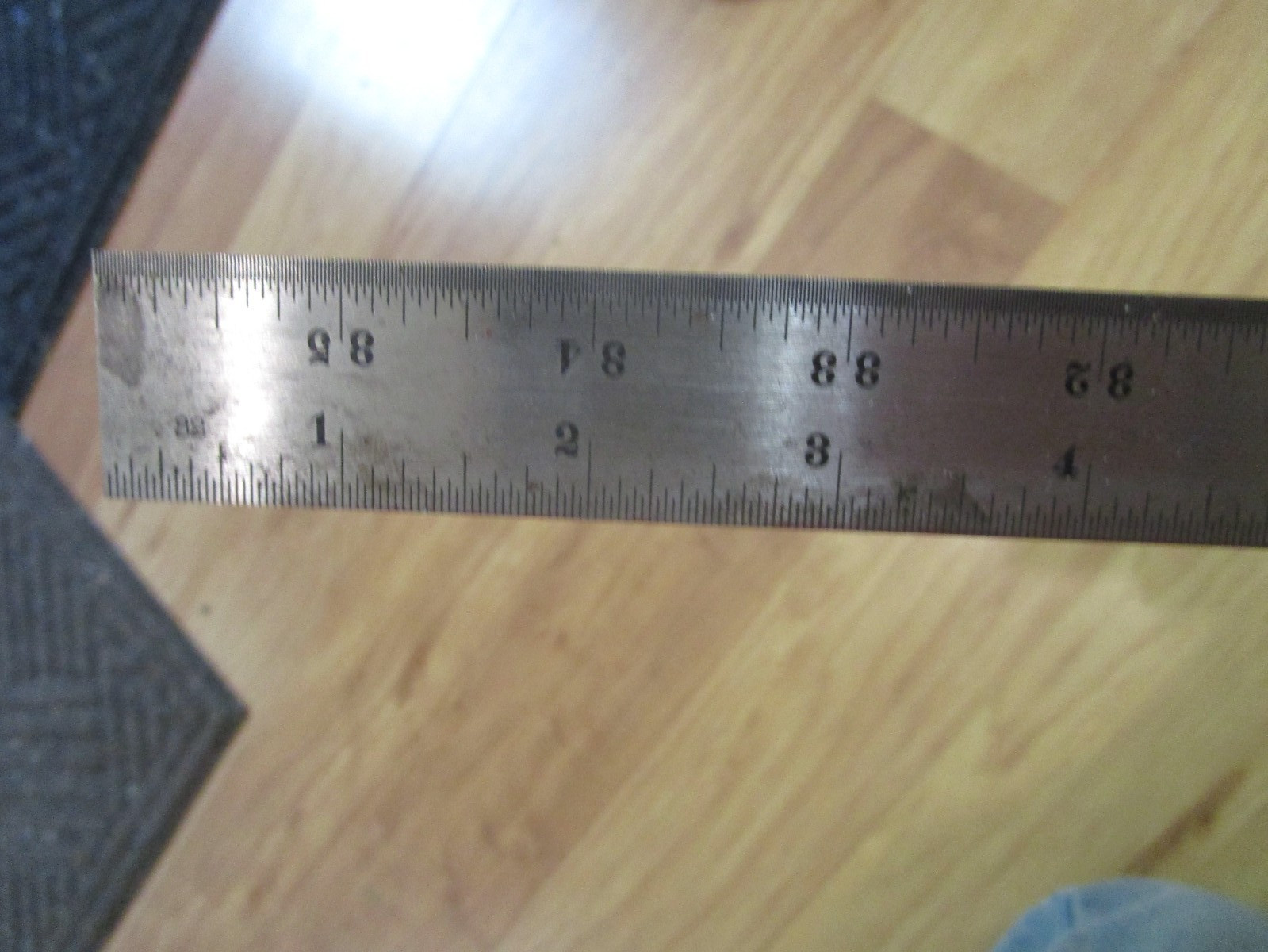 Brown & Sharpe No. 4 36″ Tempered Steel Rule 4R Grads 8ths 16ths 32nds 64ths USA