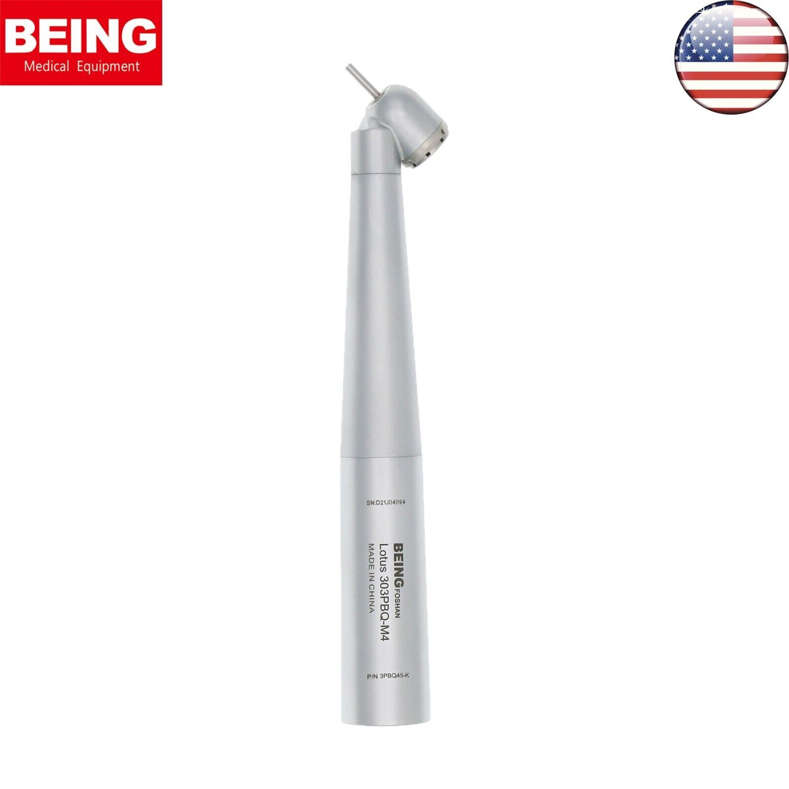 BEING Dental Turbine 45° Angle Surgical Handpiece Fiber Optic For KAVO MULTIflex