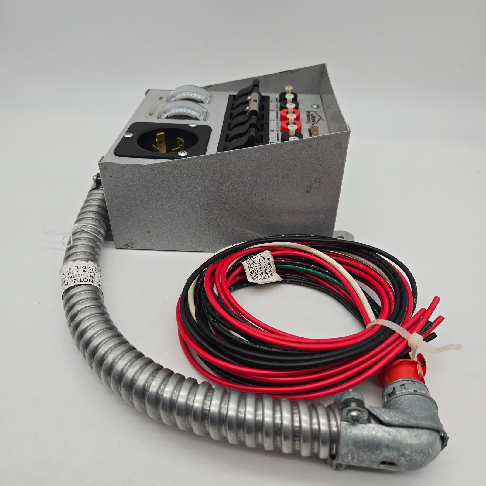 Reliance Controls 30216B 6 Circuit 30Amp Generator Standby Power Transfer Switch